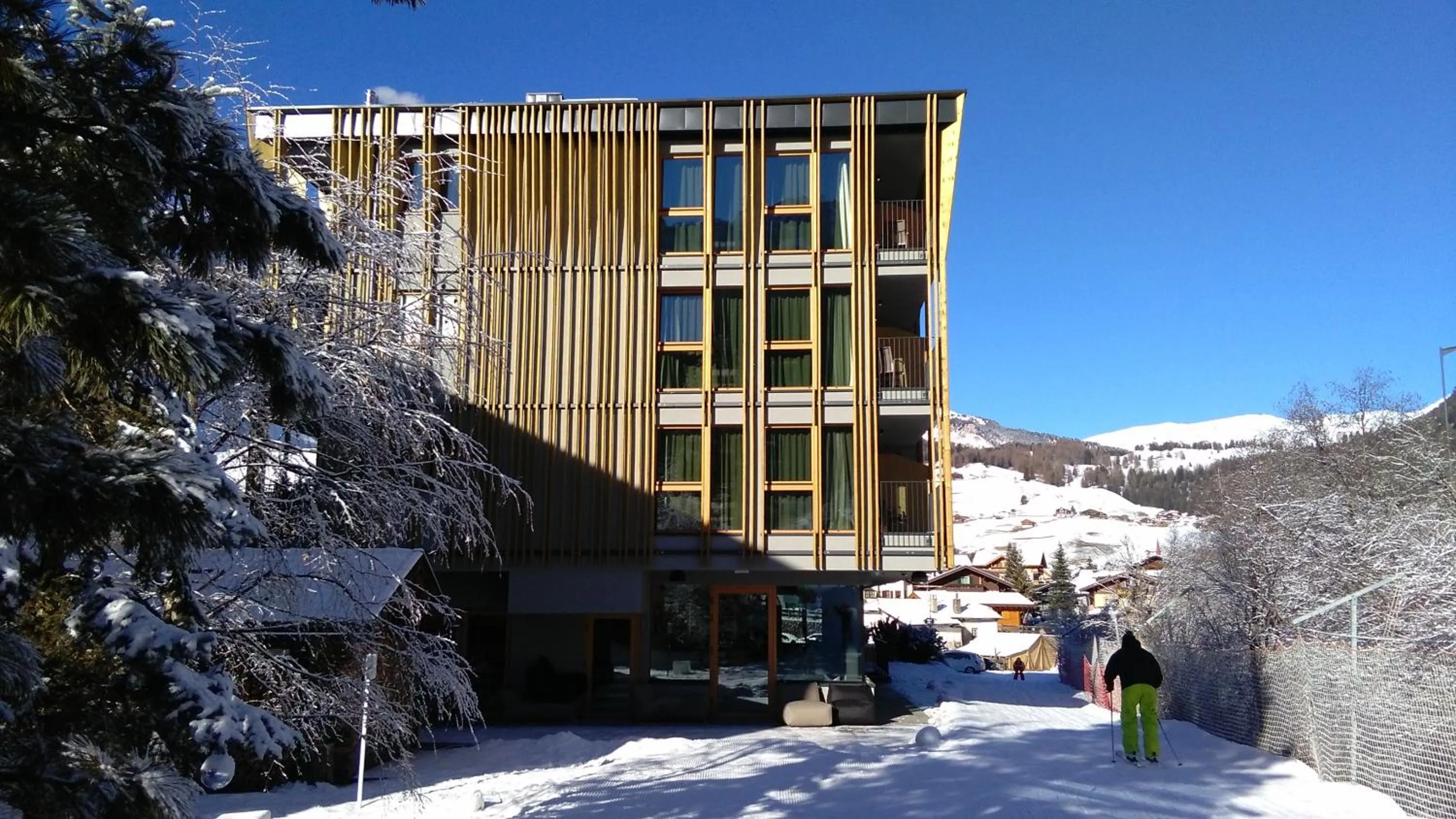Property building in Mountain Design Hotel Eden Selva