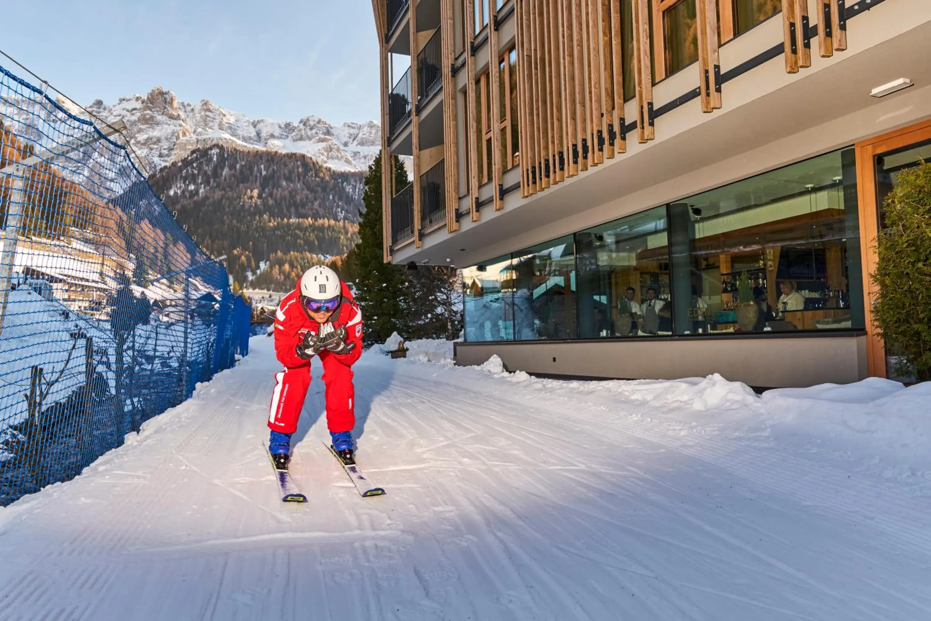 Property building in Mountain Design Hotel Eden Selva Property building in Mountain Design Hotel Eden Selva