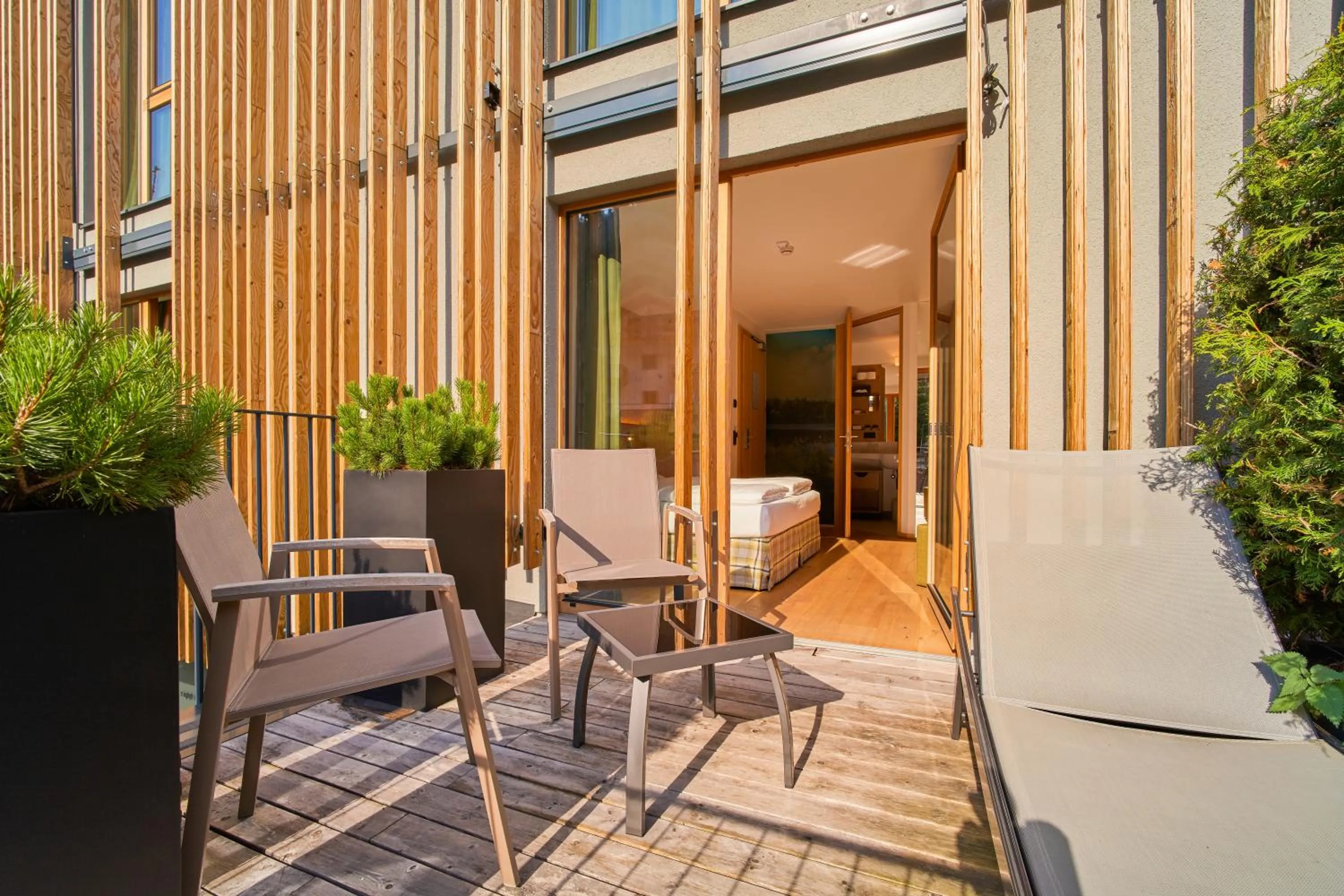 Day in Mountain Design Hotel Eden Selva