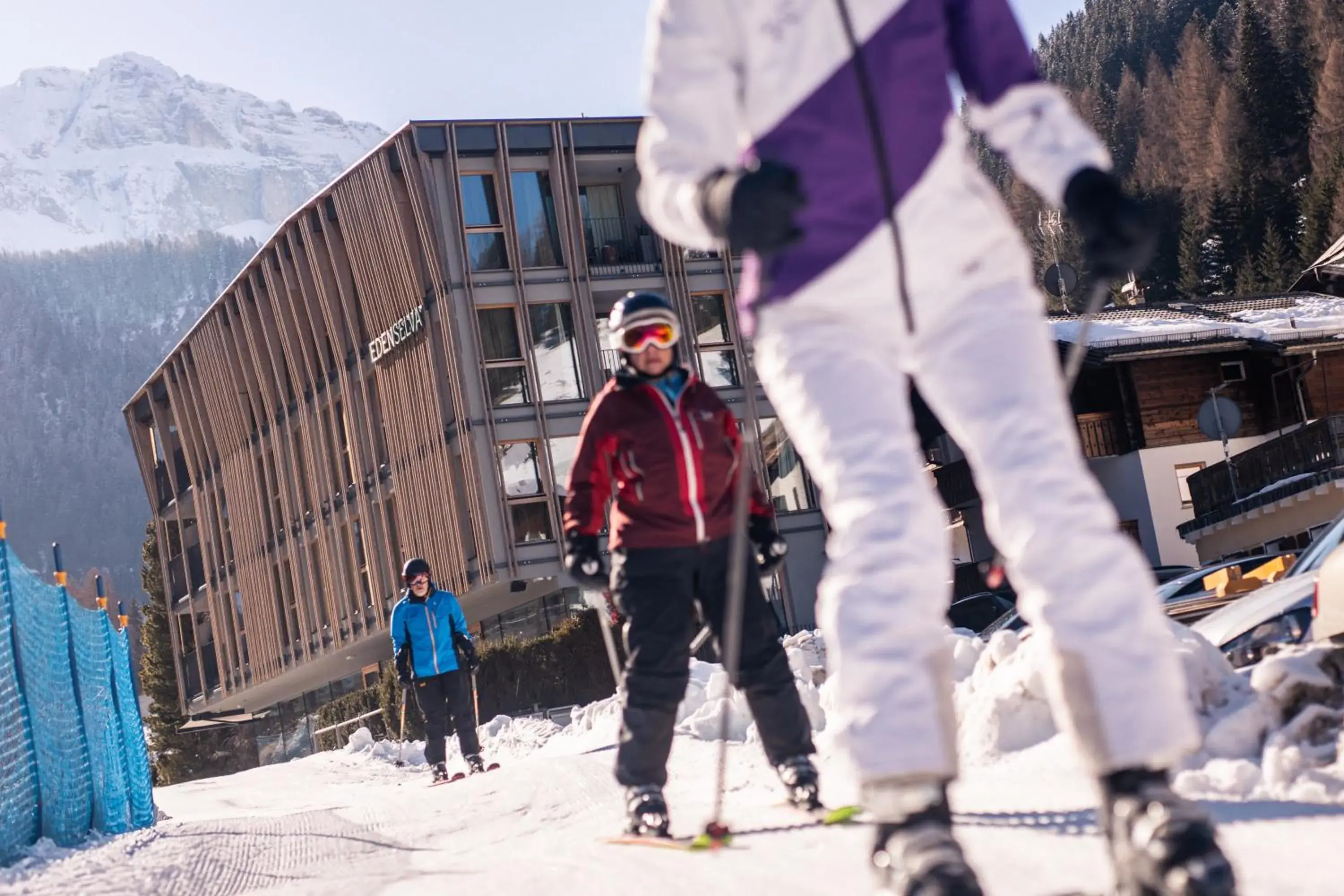 Property building in Mountain Design Hotel Eden Selva Property building in Mountain Design Hotel Eden Selva