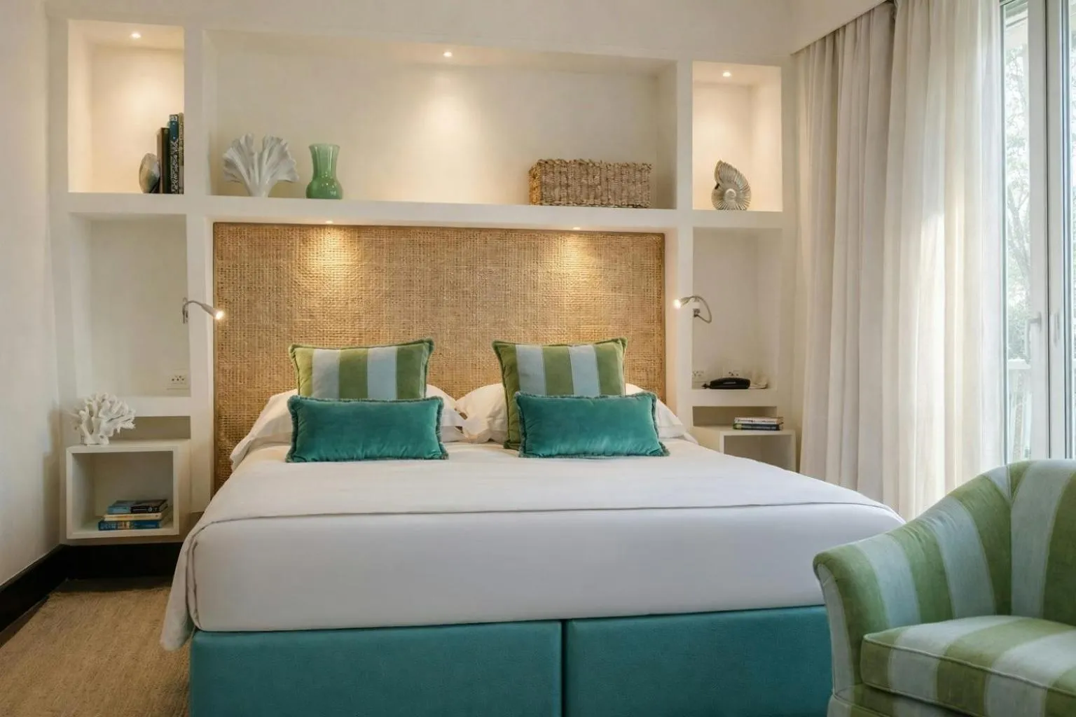 Photo of the whole room, Bed in Hermitage Hotel & Resort Forte dei Marmi - Starhotels Collezione