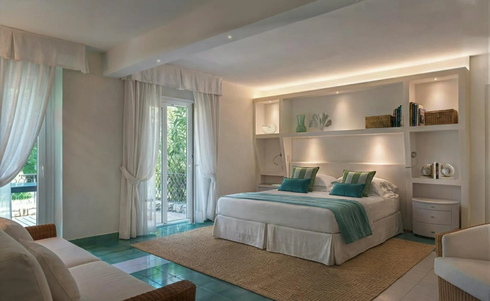 Photo of the whole room, Bed in Hermitage Hotel & Resort Forte dei Marmi - Starhotels Collezione