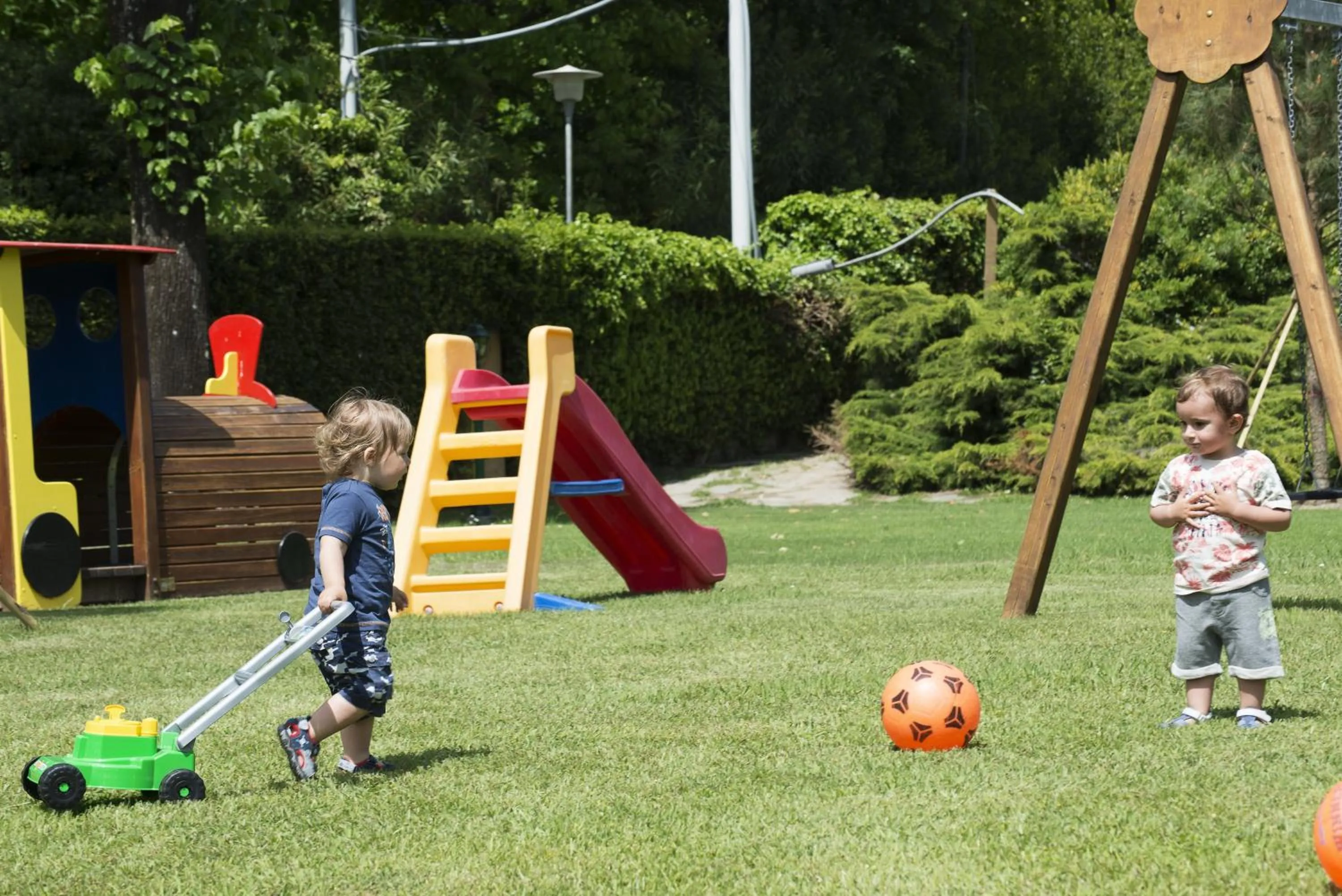 Children play ground in Hotel Hermitage