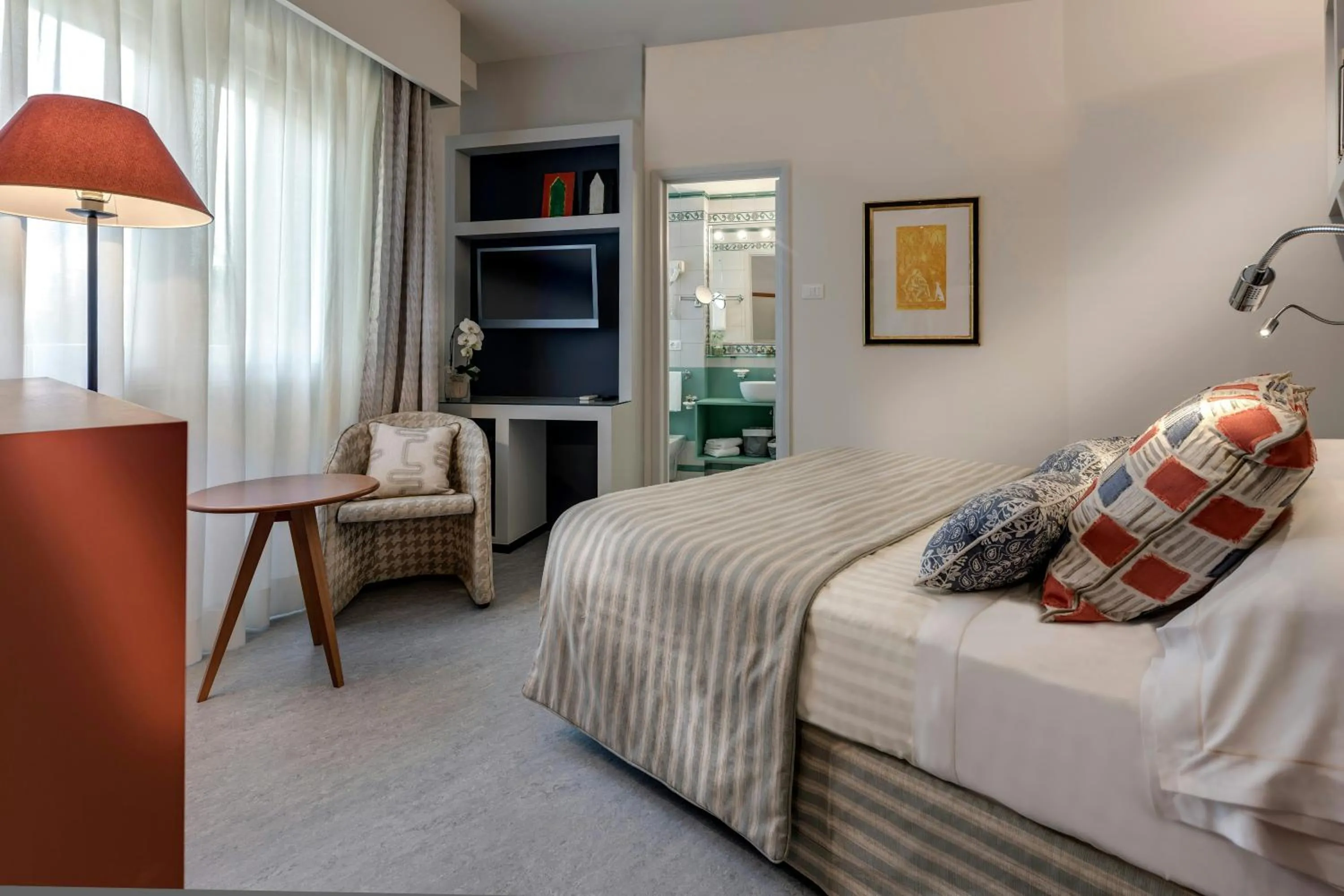 Photo of the whole room, Bed in Hermitage Hotel & Resort Forte dei Marmi - Starhotels Collezione