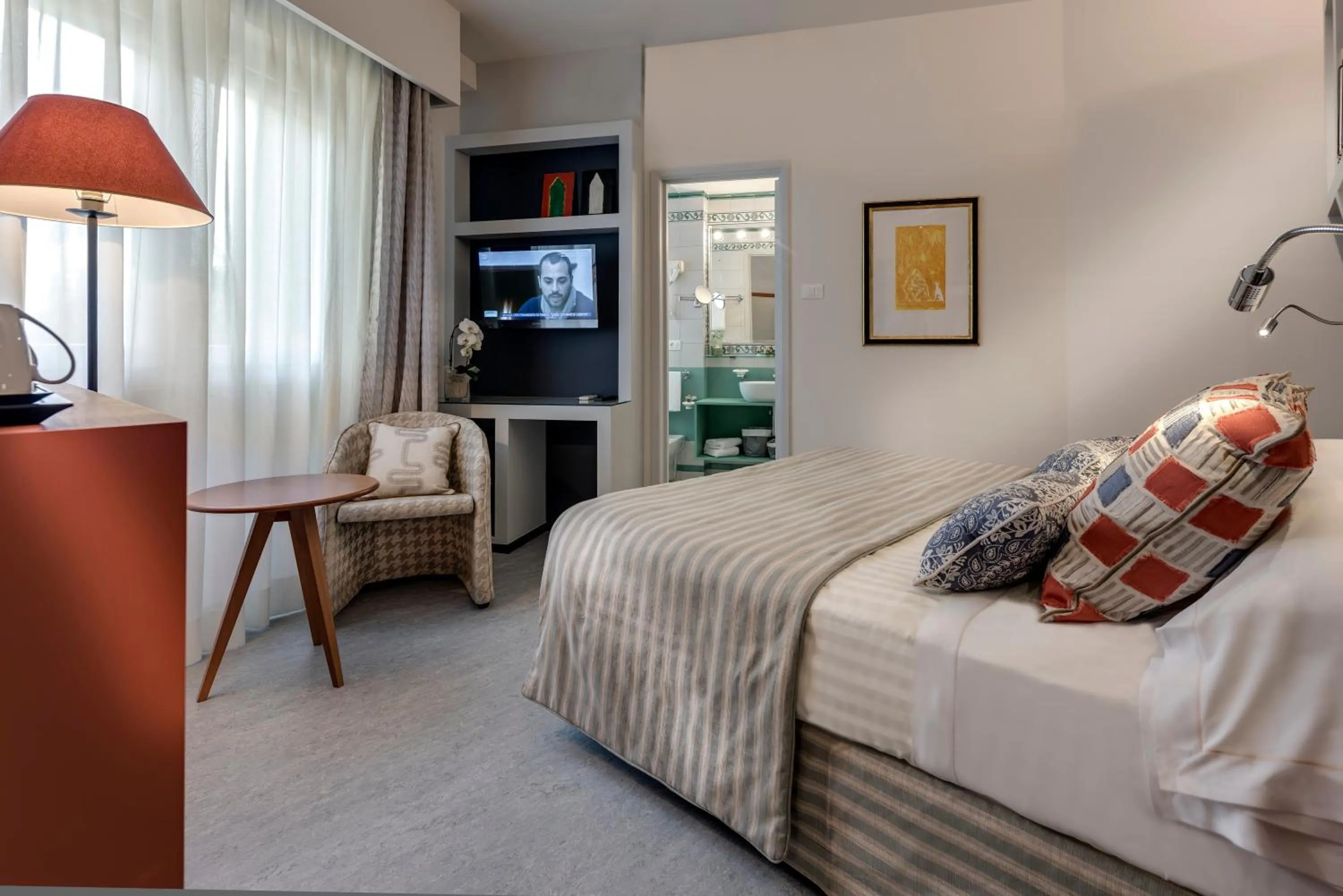 Bedroom in Hotel Hermitage