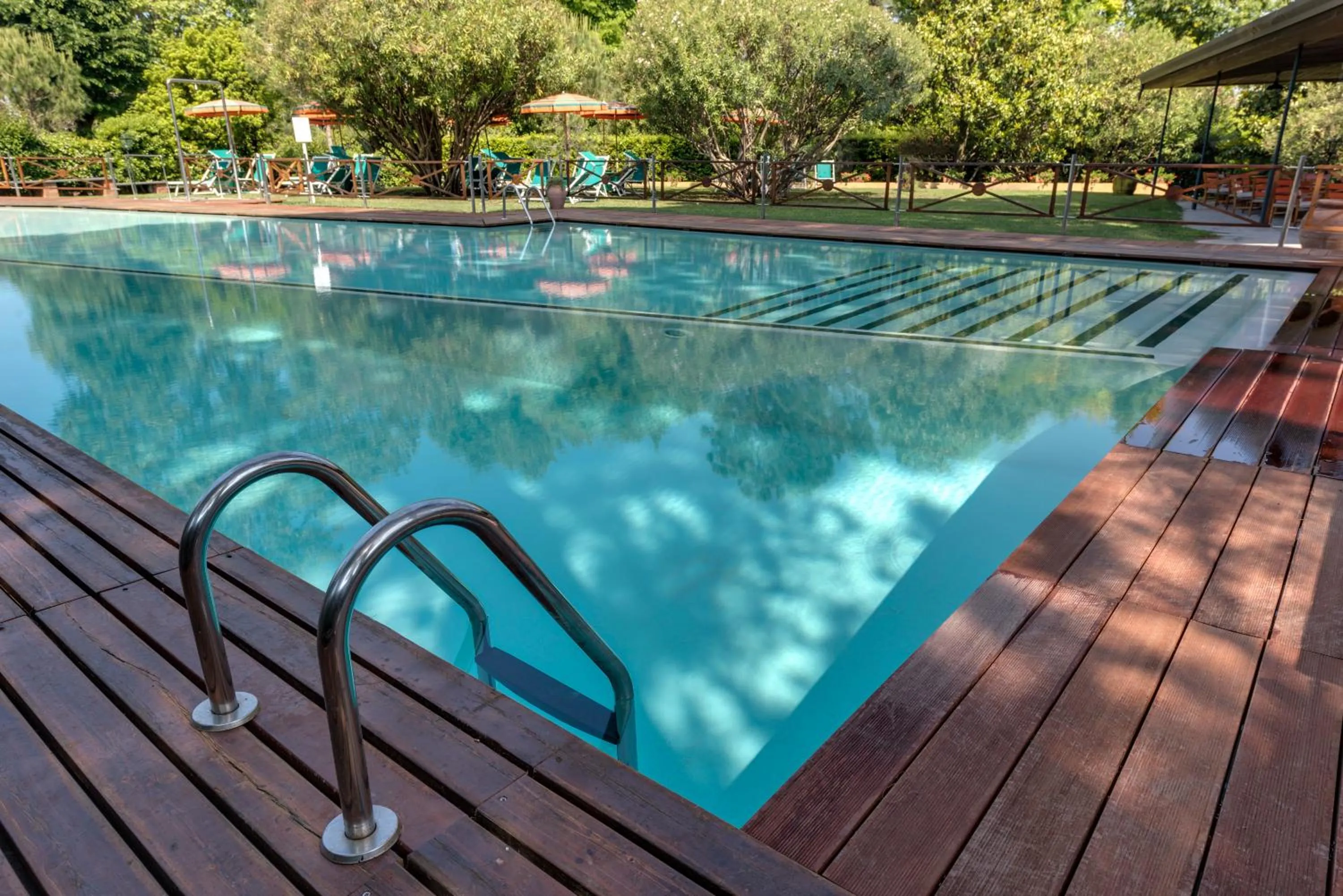 Swimming pool in Hotel Hermitage