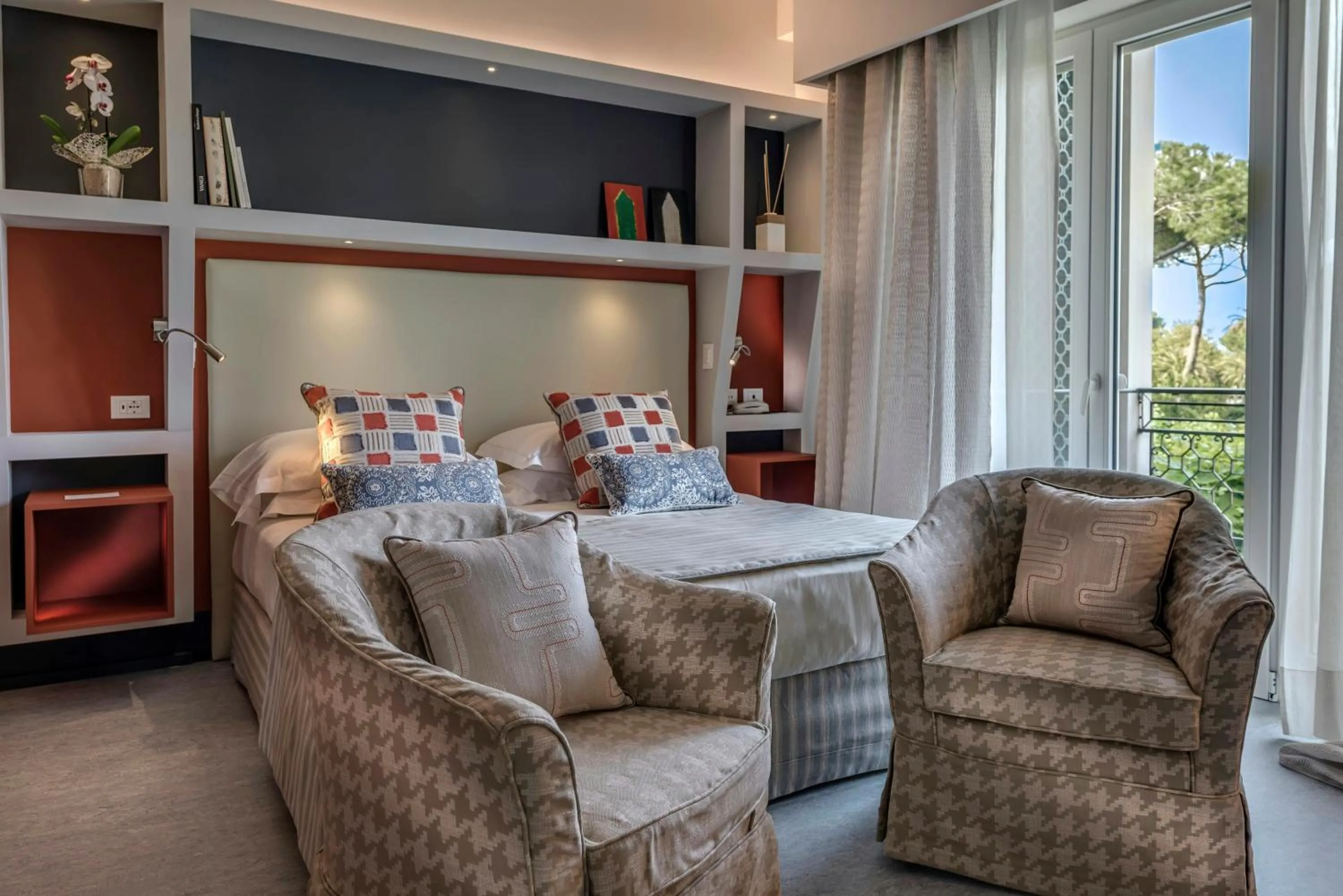 Bedroom in Hermitage Hotel & Resort Forte dei Marmi - Starhotels Collezione