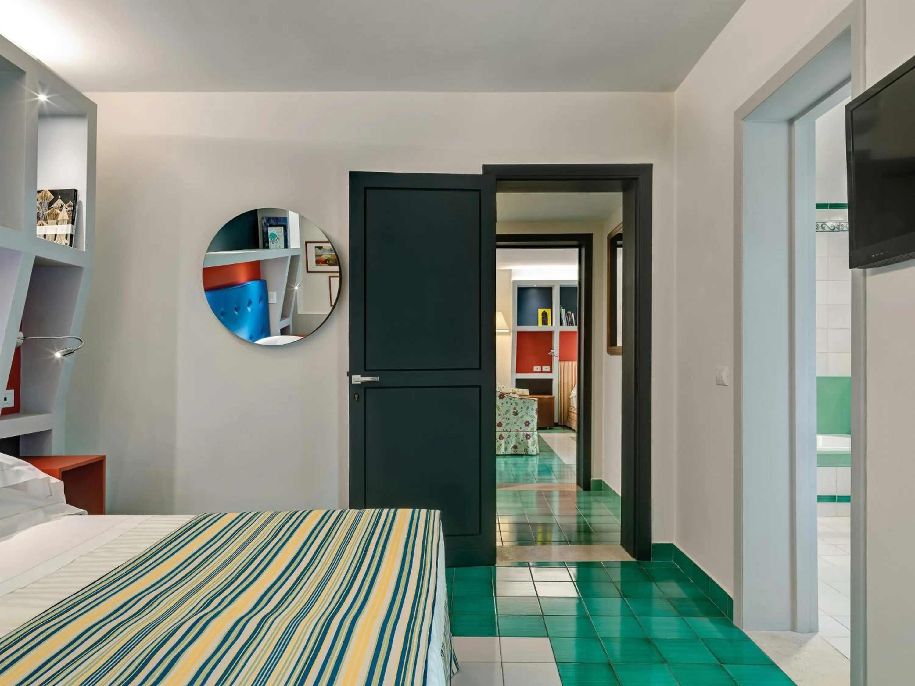 Photo of the whole room, Bed in Hermitage Hotel & Resort Forte dei Marmi - Starhotels Collezione