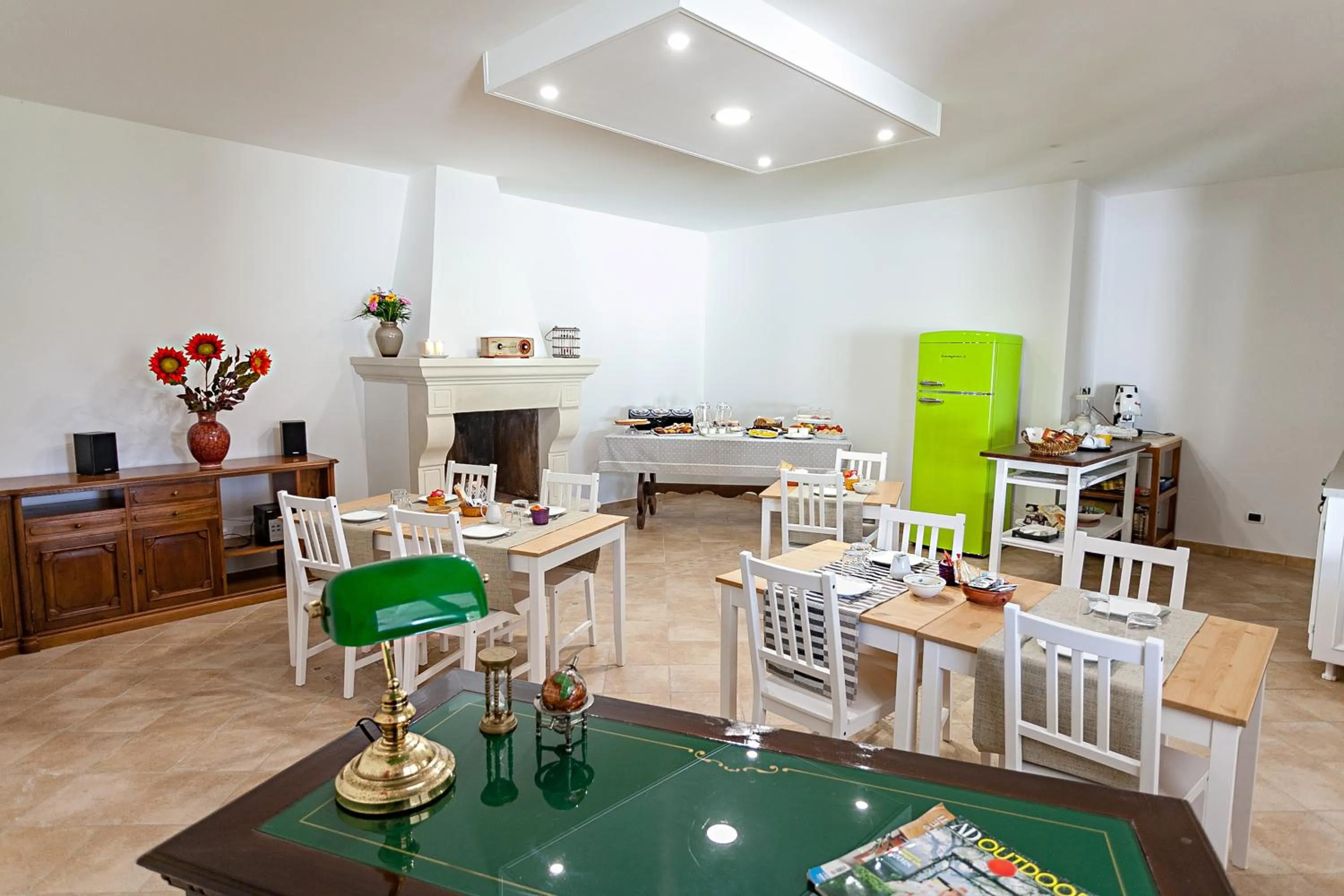 Dining area in Il Giardino di Jo