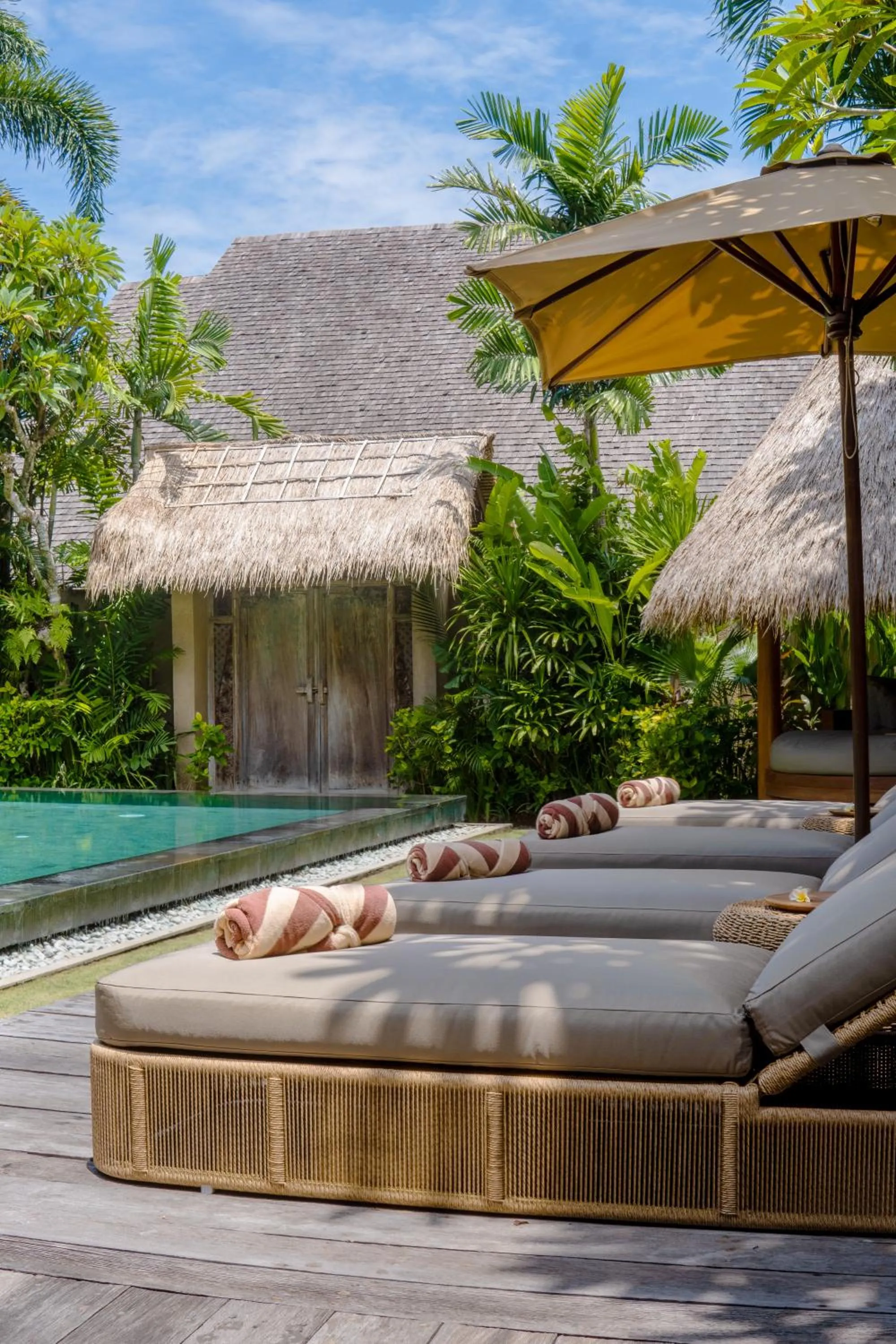 Swimming pool in Space Villas Bali