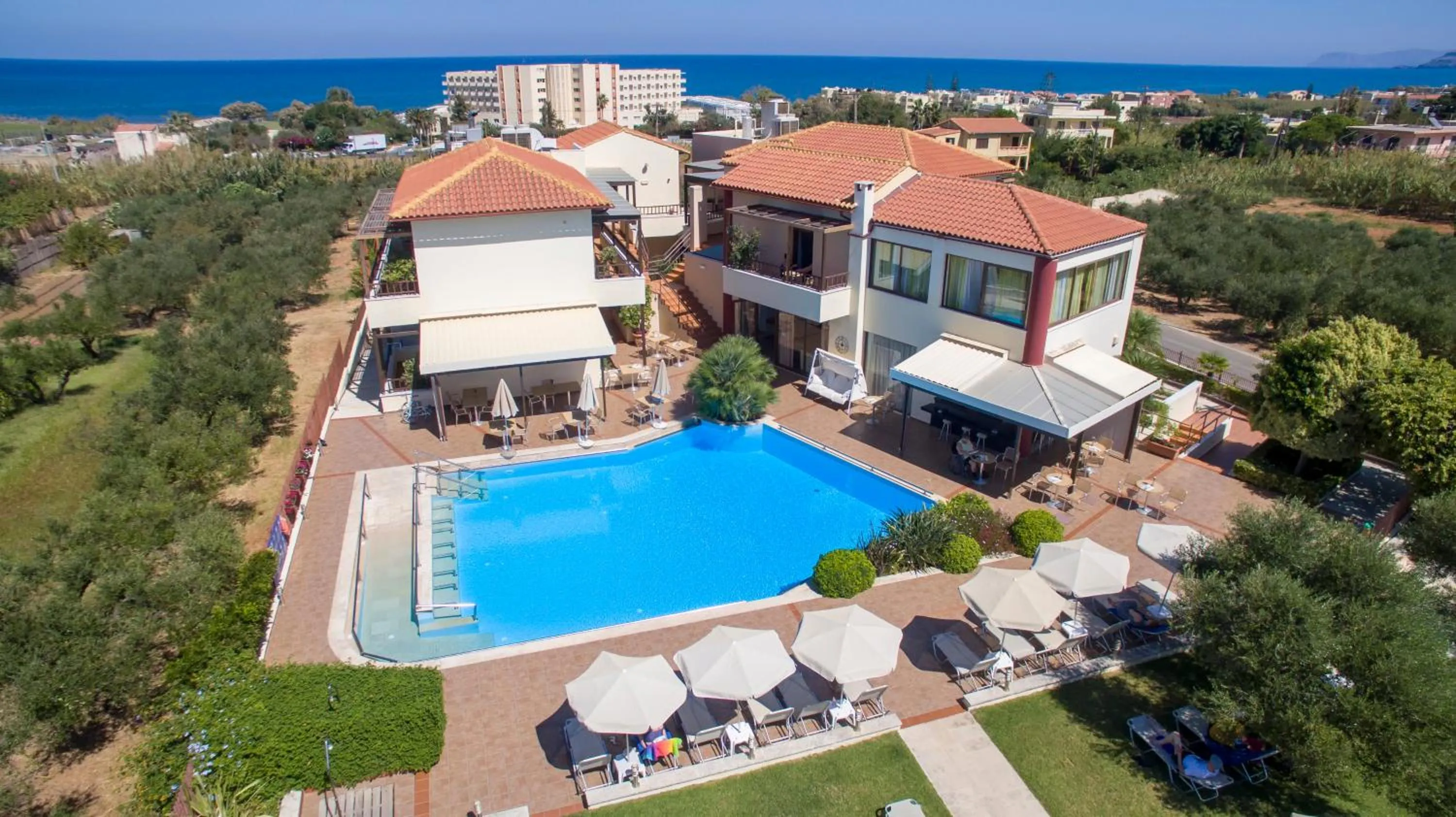 Bird's eye view in ERIA RESORT for people with special abilities