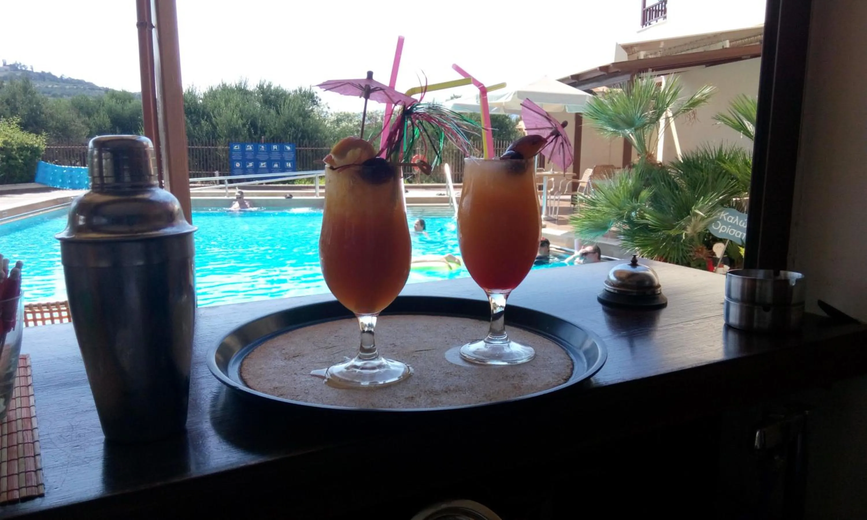 Lounge or bar in ERIA RESORT for people with special abilities