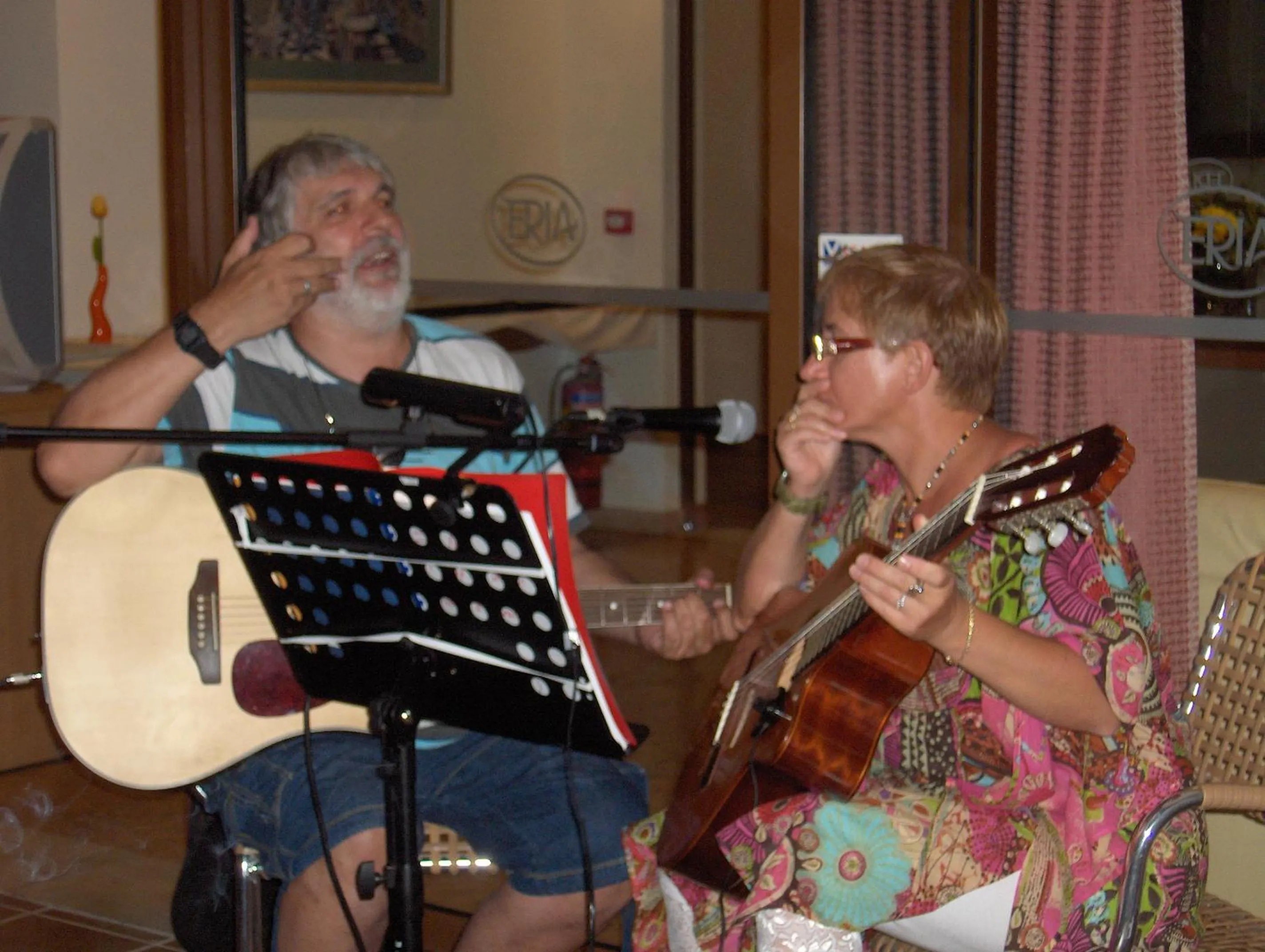 Evening entertainment in ERIA RESORT for people with special abilities
