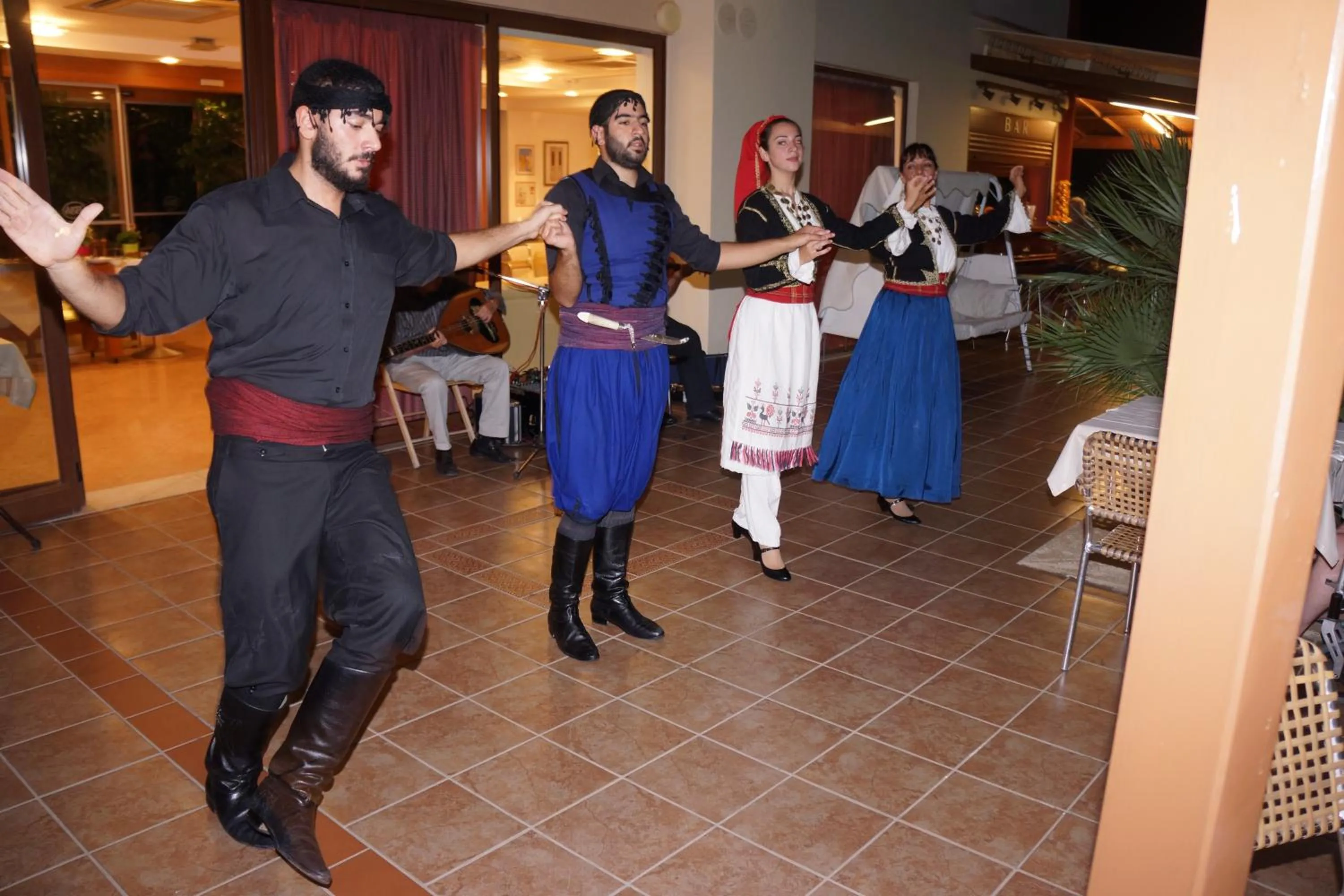 Evening entertainment in ERIA RESORT for people with special abilities