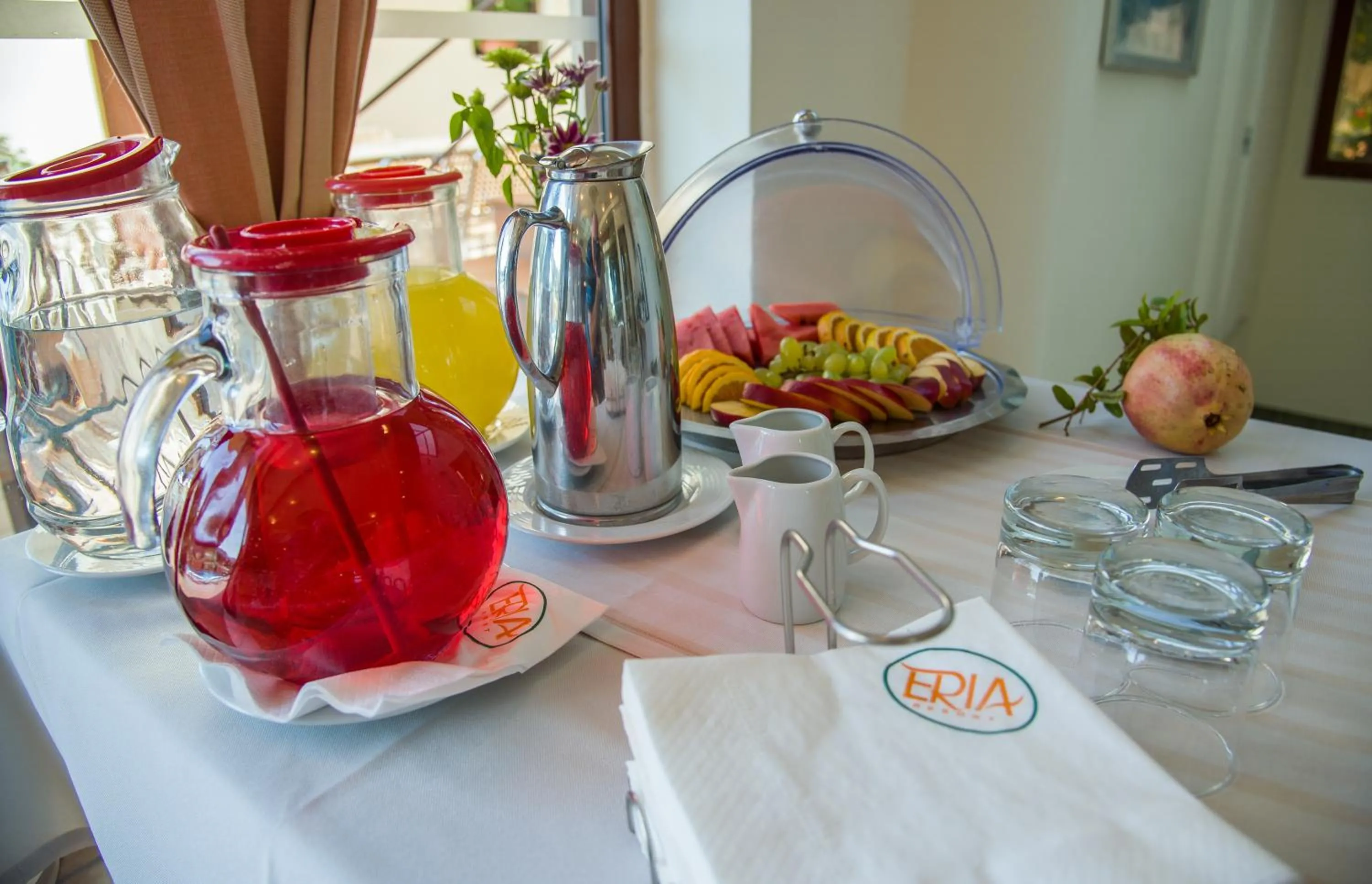 Breakfast in ERIA RESORT for people with special abilities