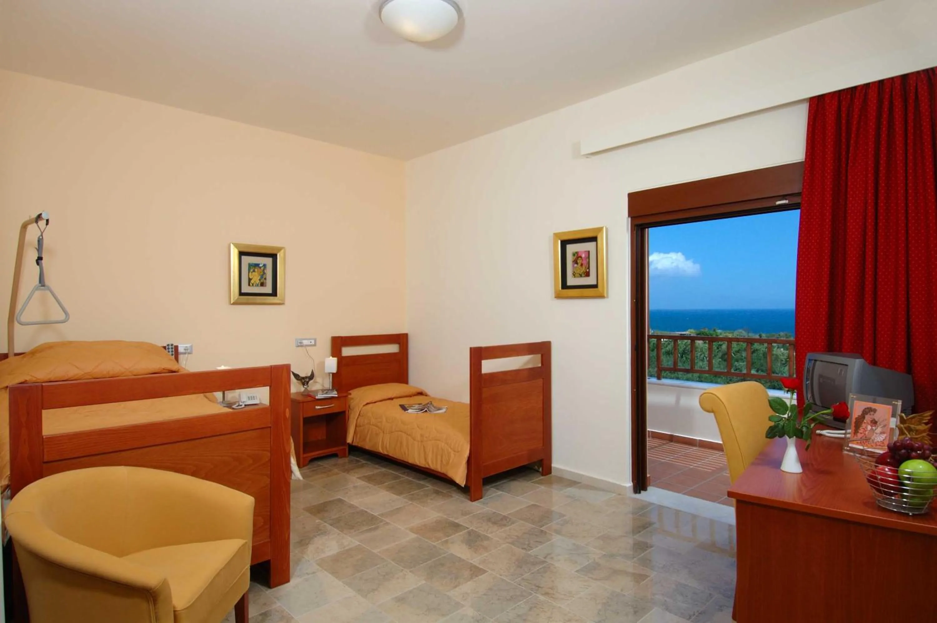 Shower in ERIA RESORT for people with special abilities