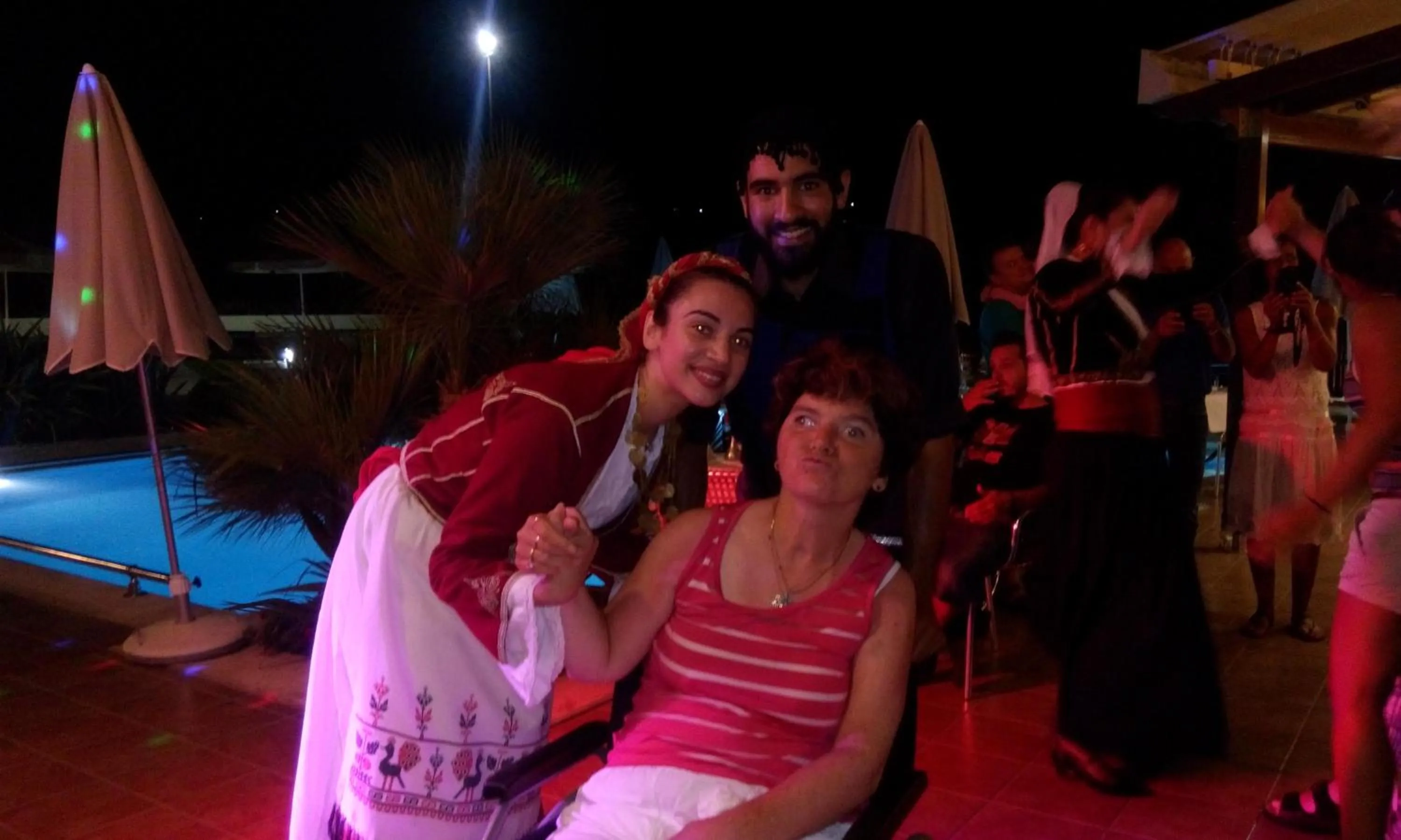 Evening entertainment in ERIA RESORT for people with special abilities