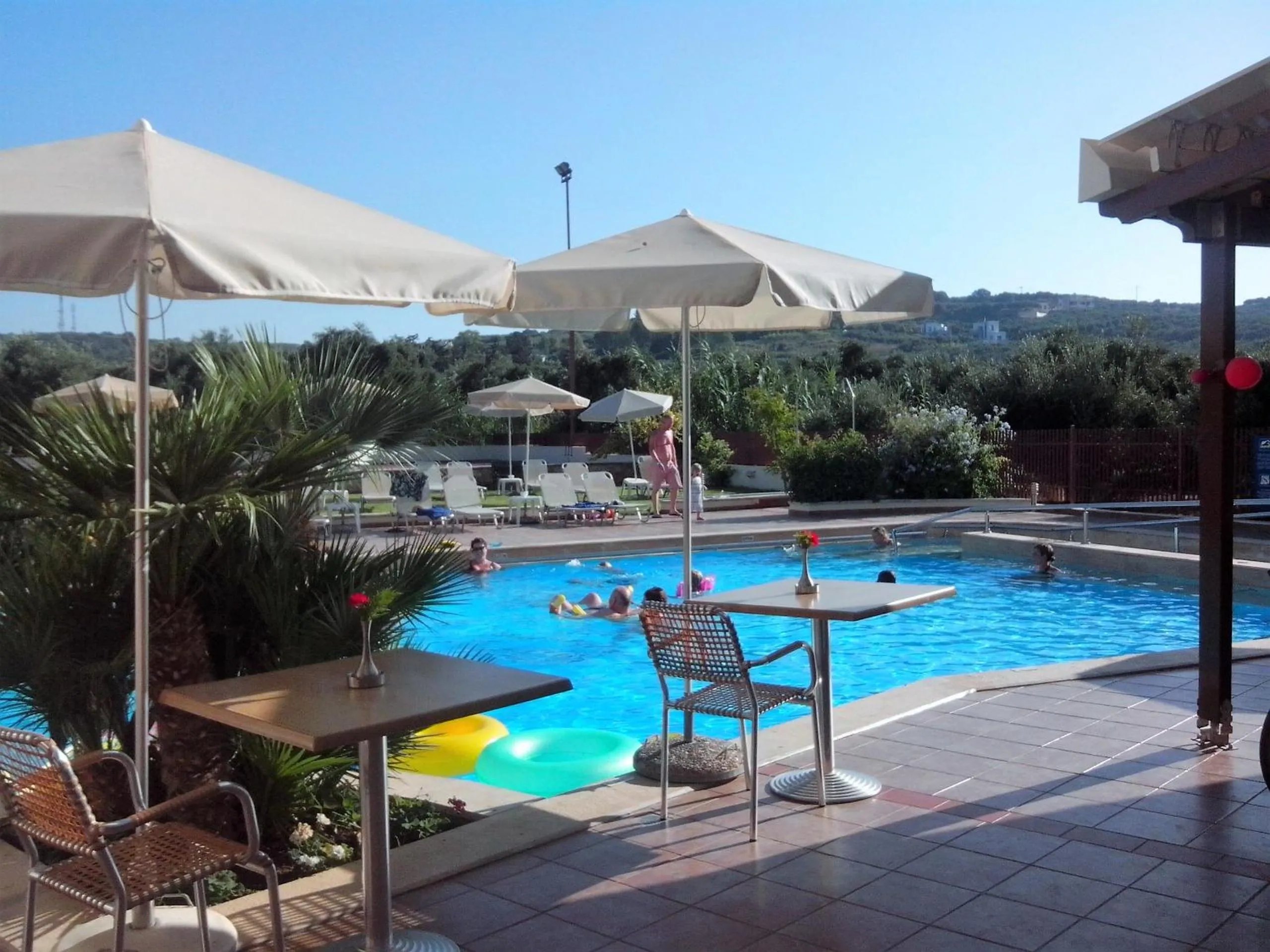 Swimming pool in ERIA RESORT for people with special abilities