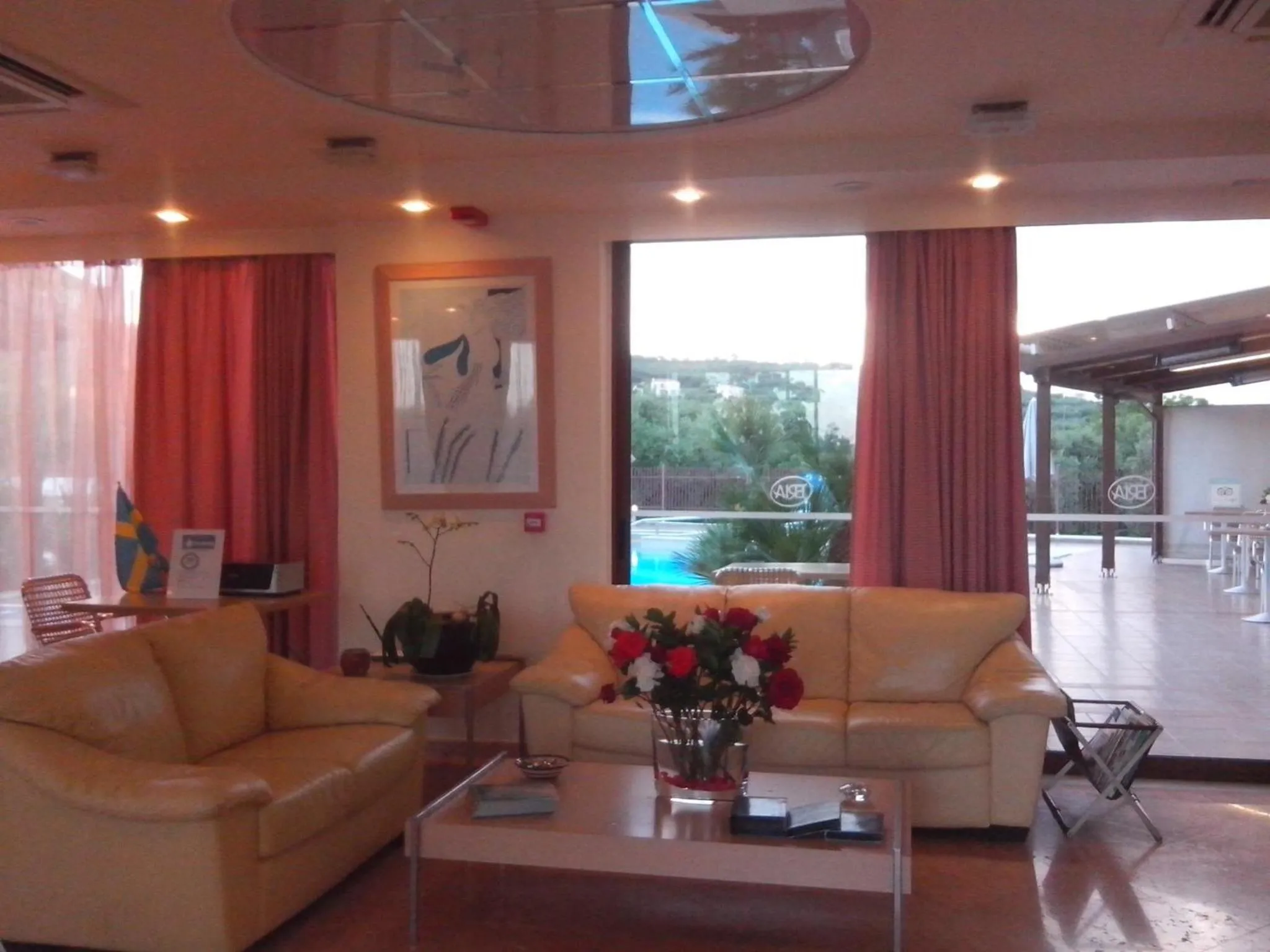 Communal lounge/ TV room in ERIA RESORT for people with special abilities