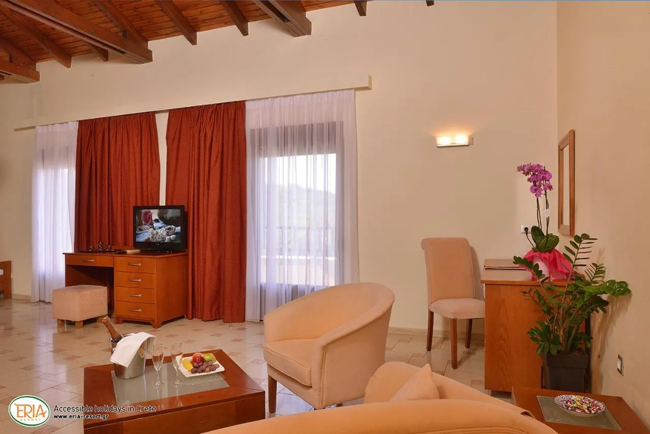 Communal lounge/ TV room in ERIA RESORT for people with special abilities
