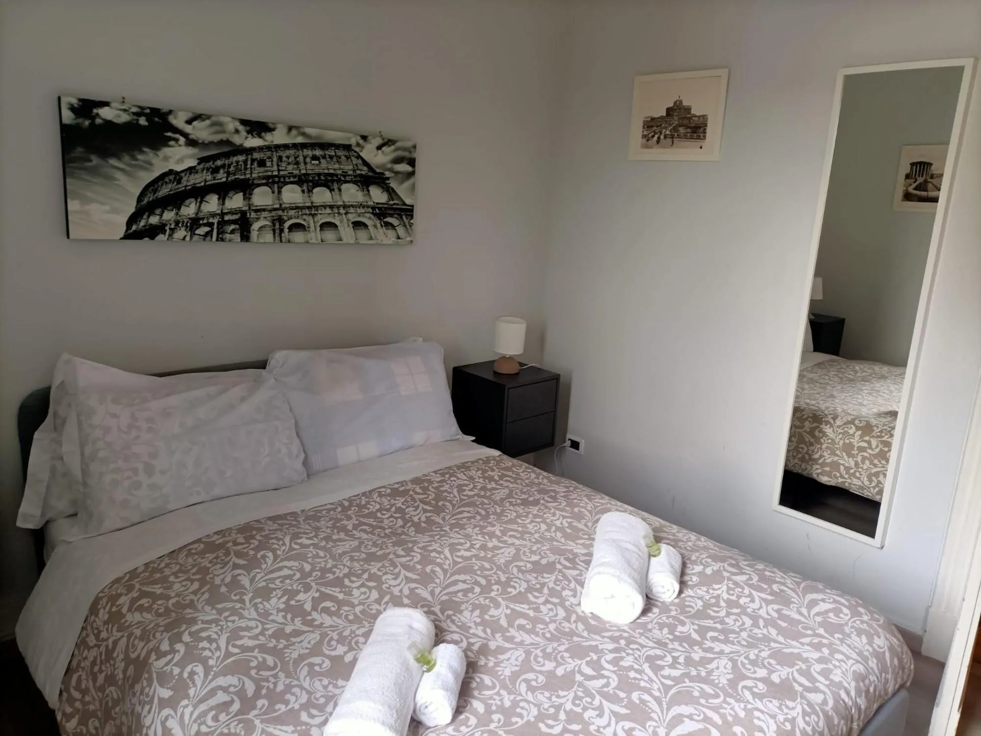 Bed in Colazione Al Vaticano Guest House