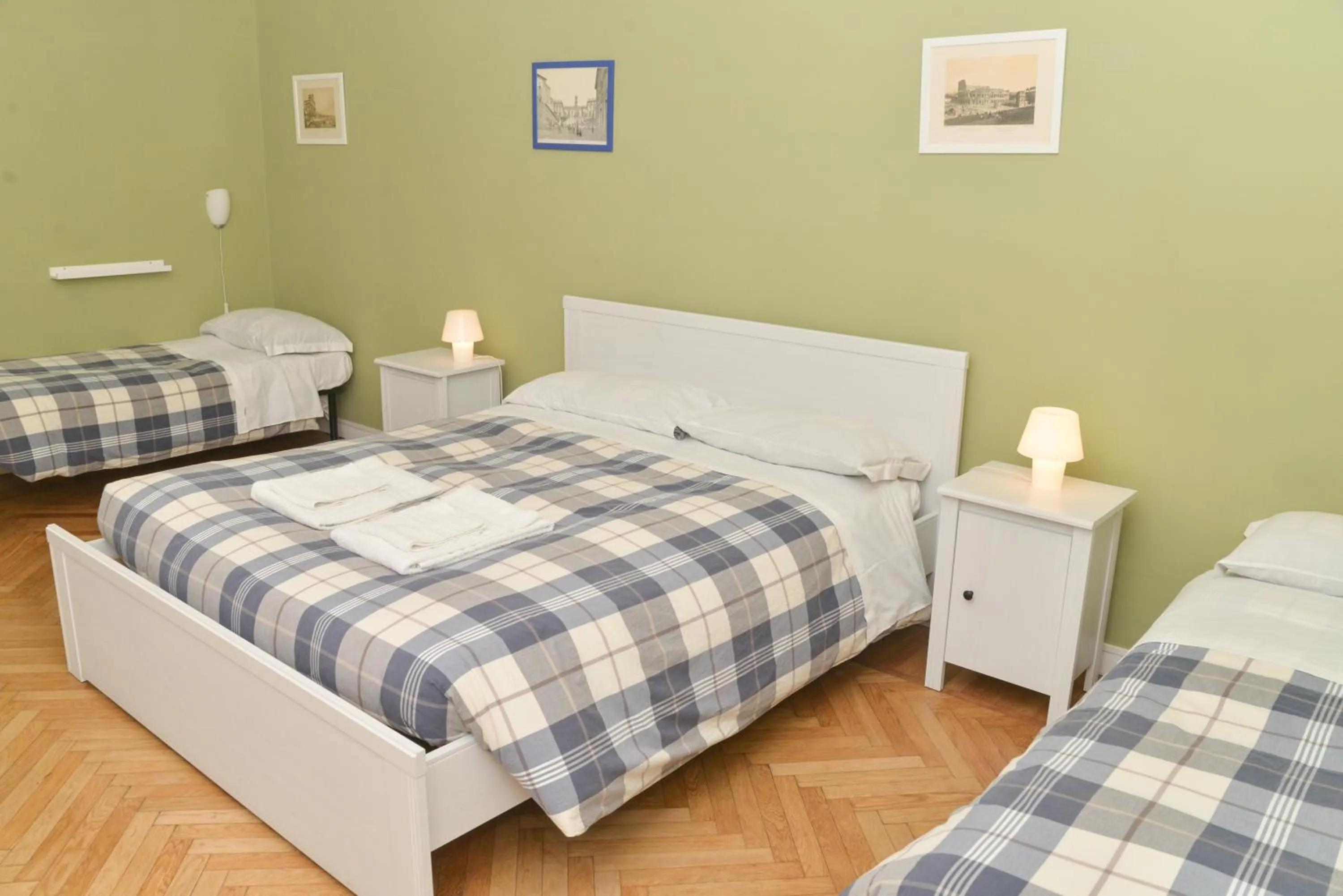 Bed in Colazione Al Vaticano Guest House