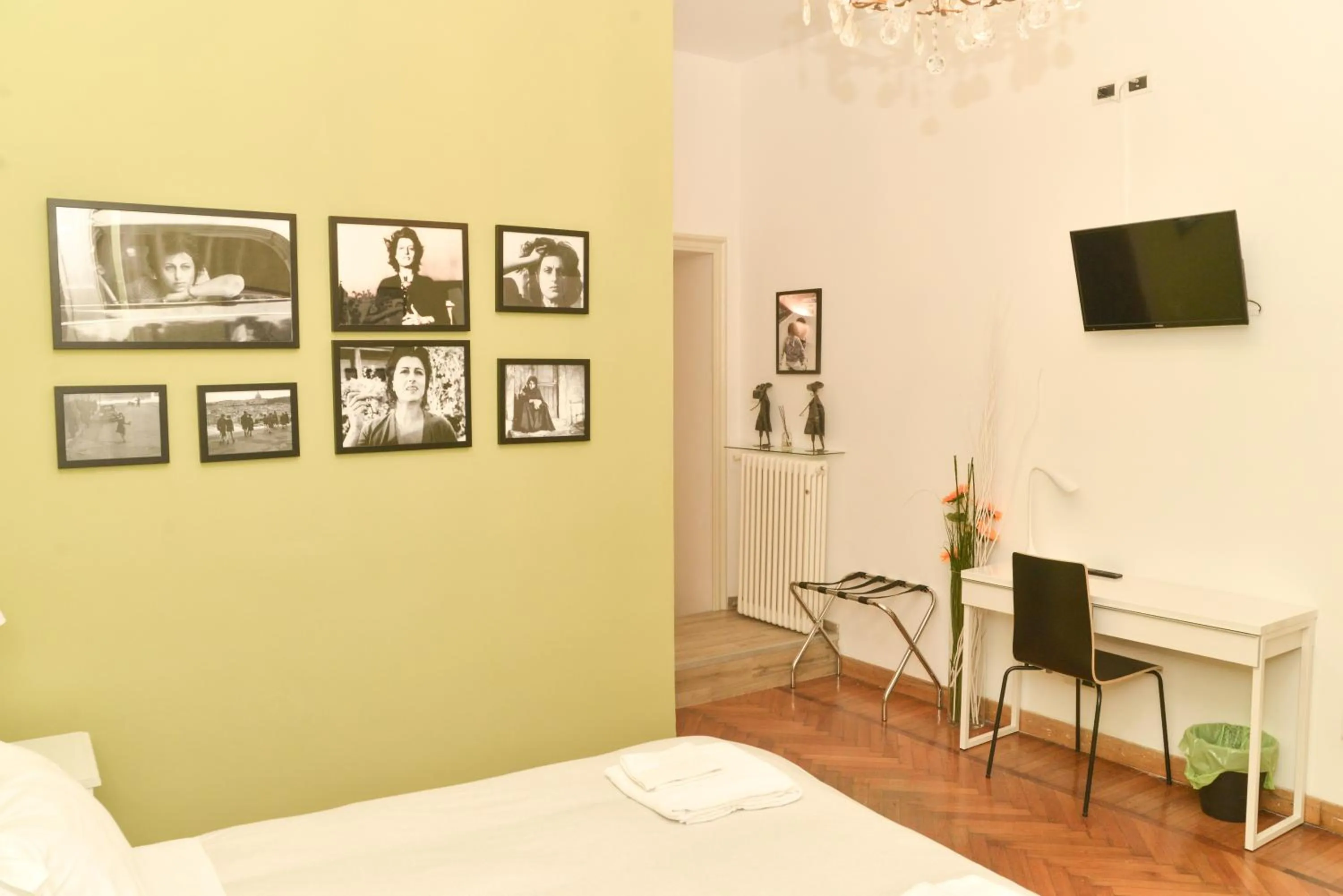 Bed in Colazione Al Vaticano Guest House