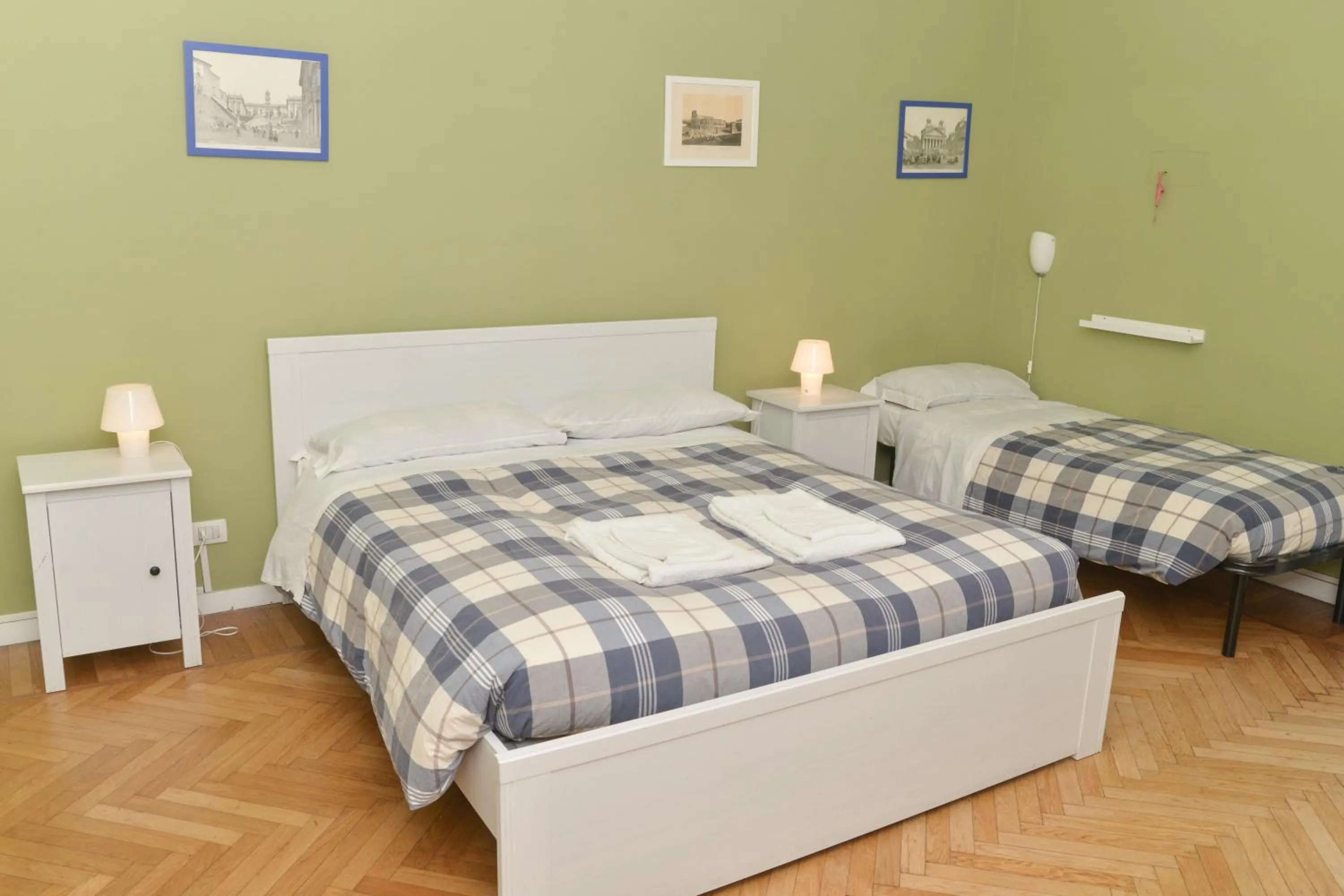 Bed in Colazione Al Vaticano Guest House