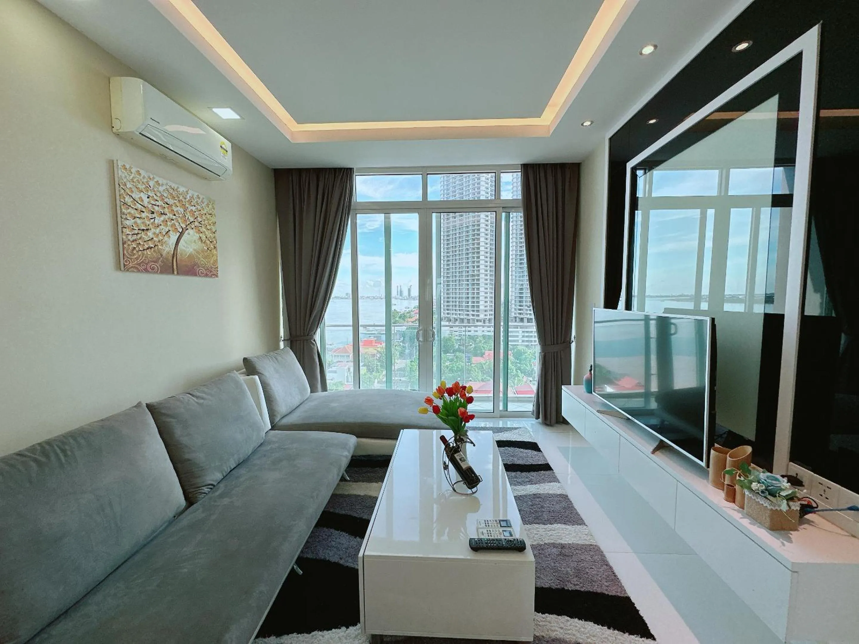 Living room in Infinity 28 Hotel and Residence