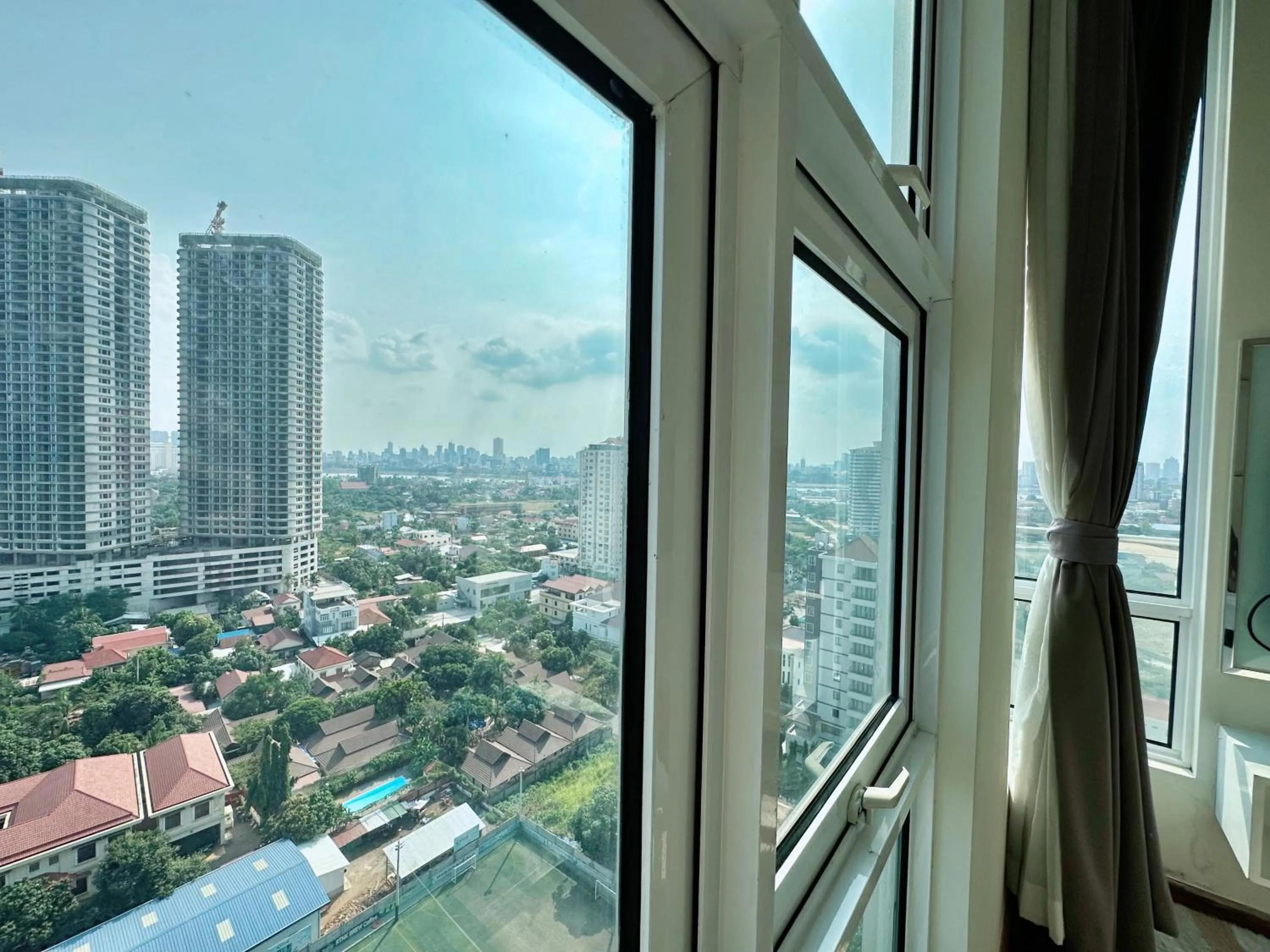 City view in Infinity 28 Hotel and Residence