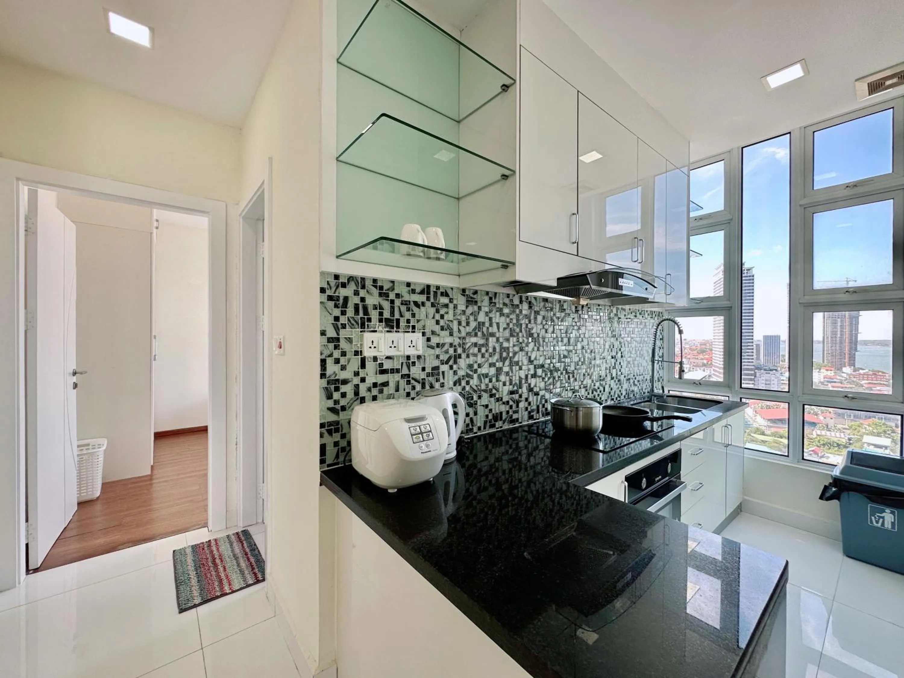 River view in Infinity 28 Hotel and Residence