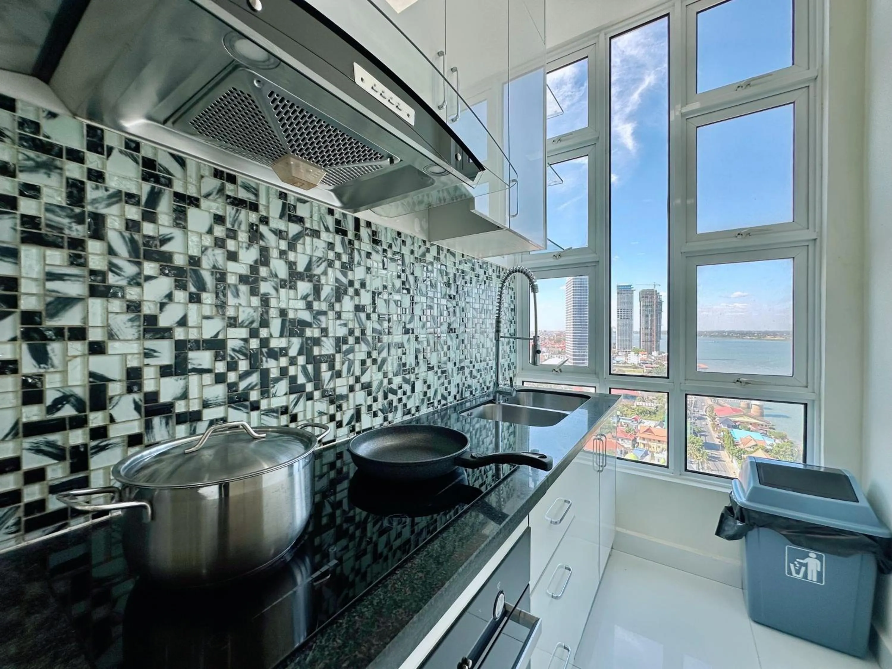 River view in Infinity 28 Hotel and Residence