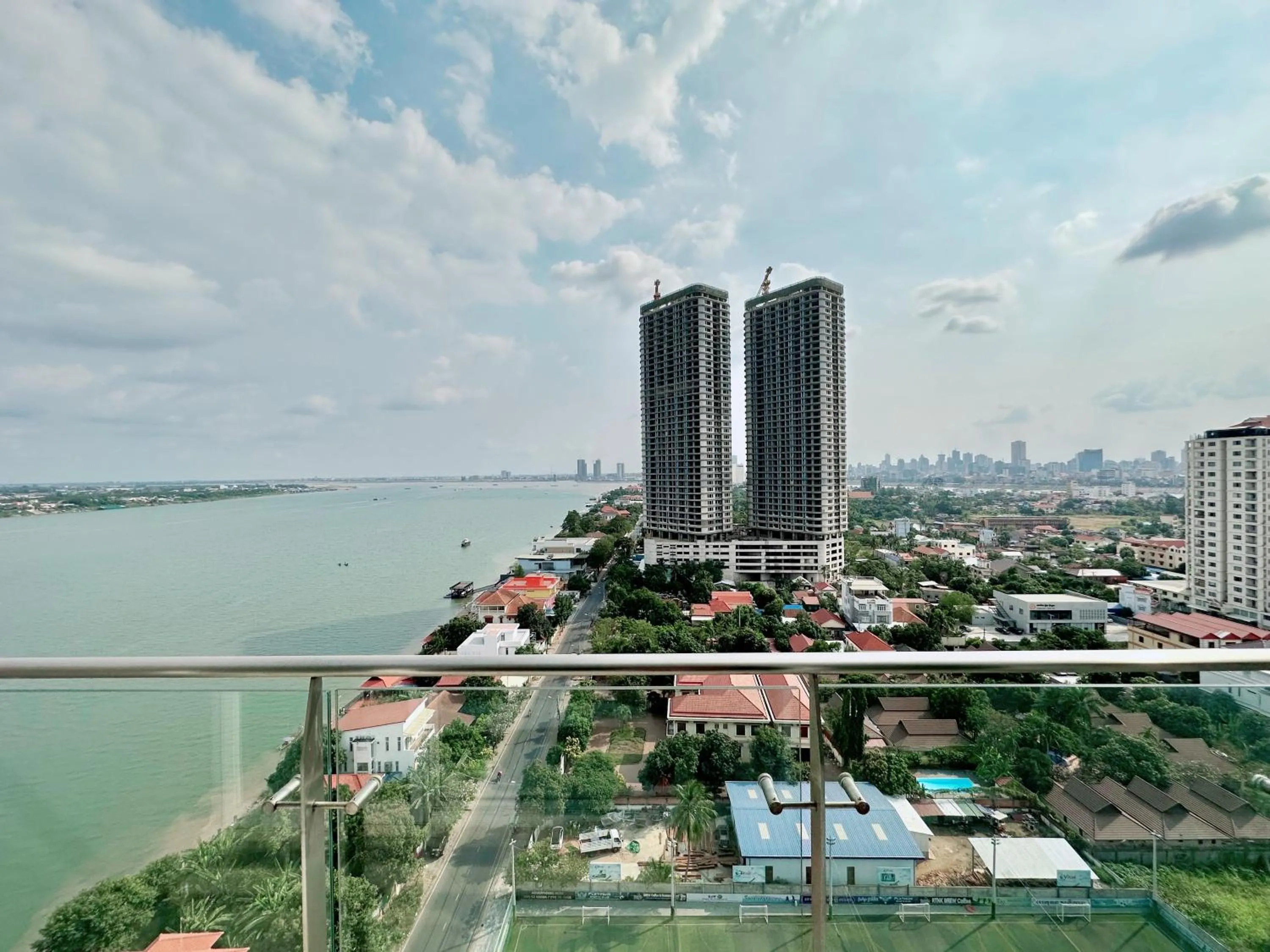 River view in Infinity 28 Hotel and Residence