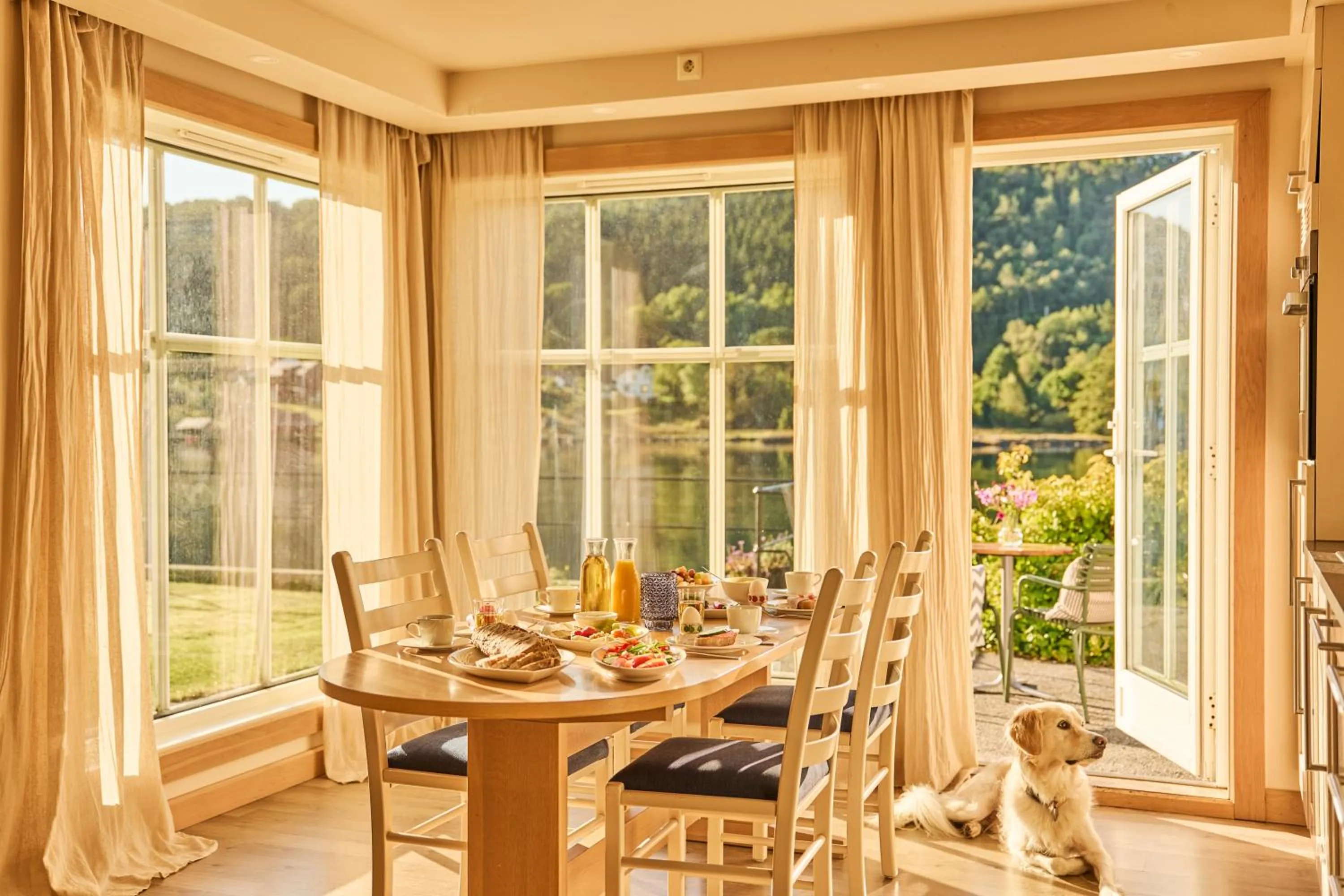 kitchen in Farsund Resort