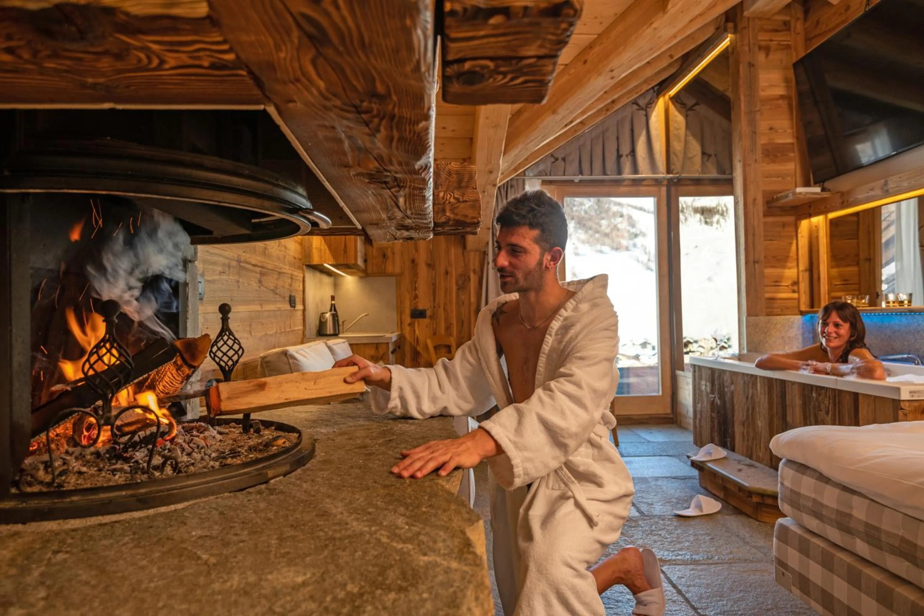 Area and facilities in Park Chalet Village