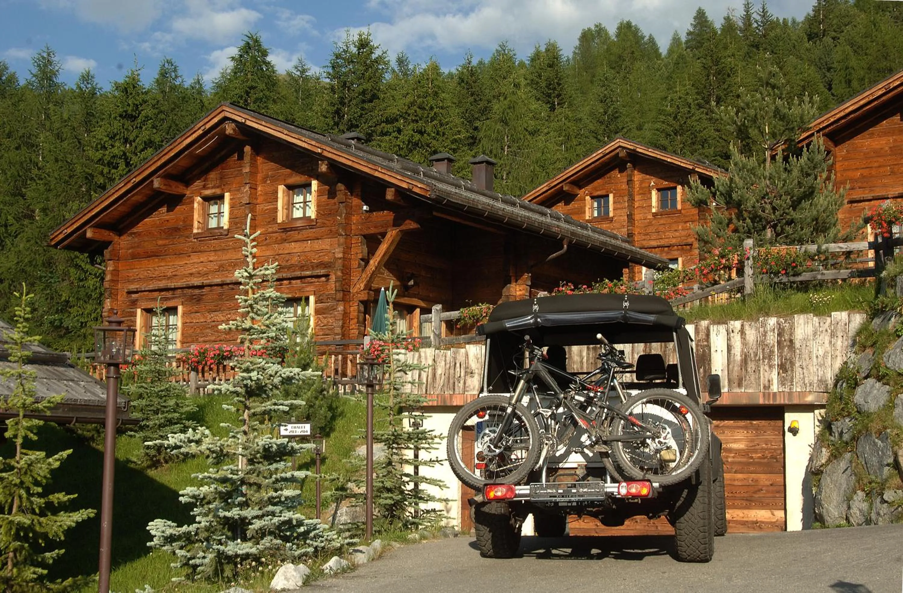 Property building in Park Chalet Village