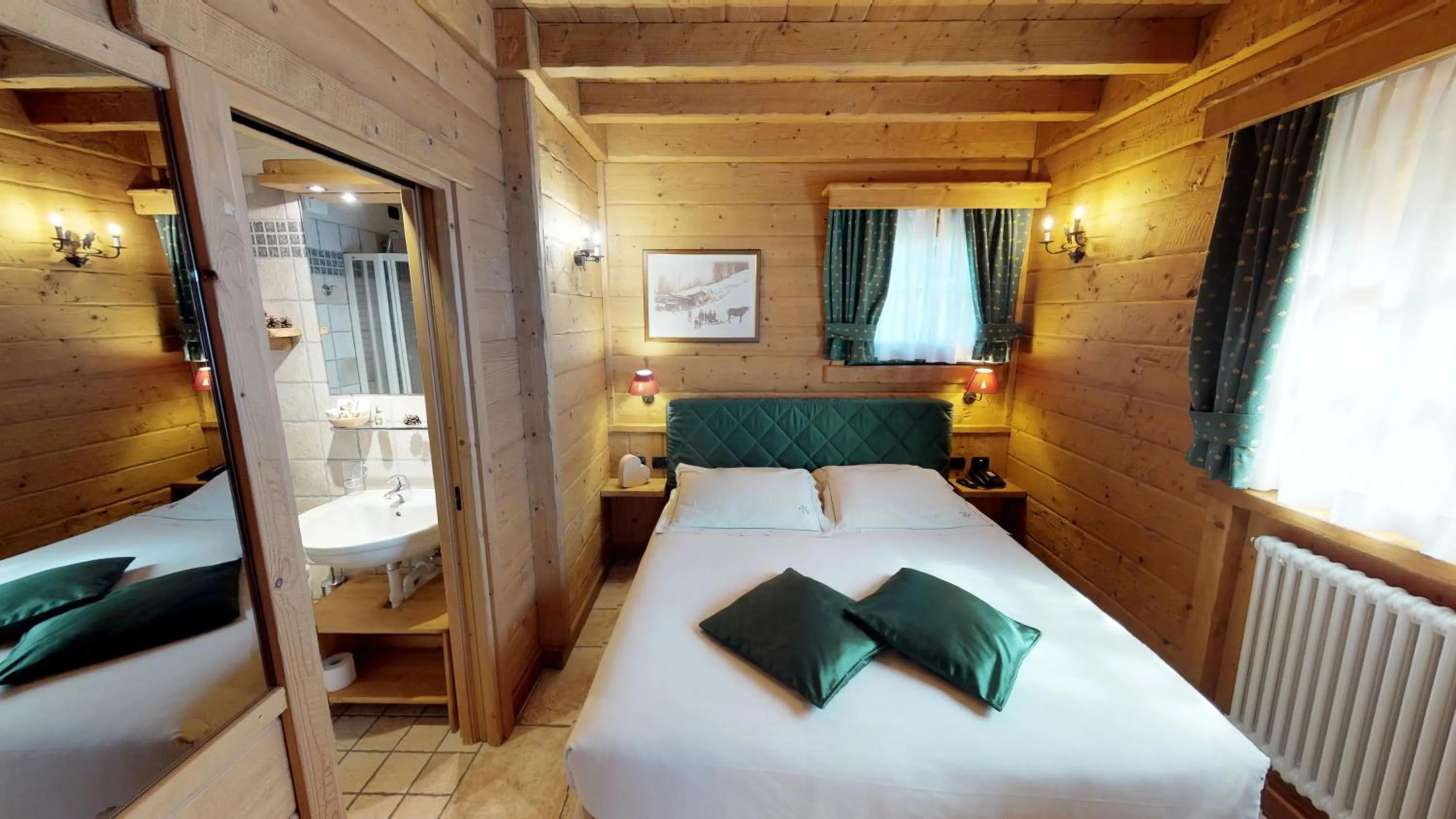 Bed in Park Chalet Village
