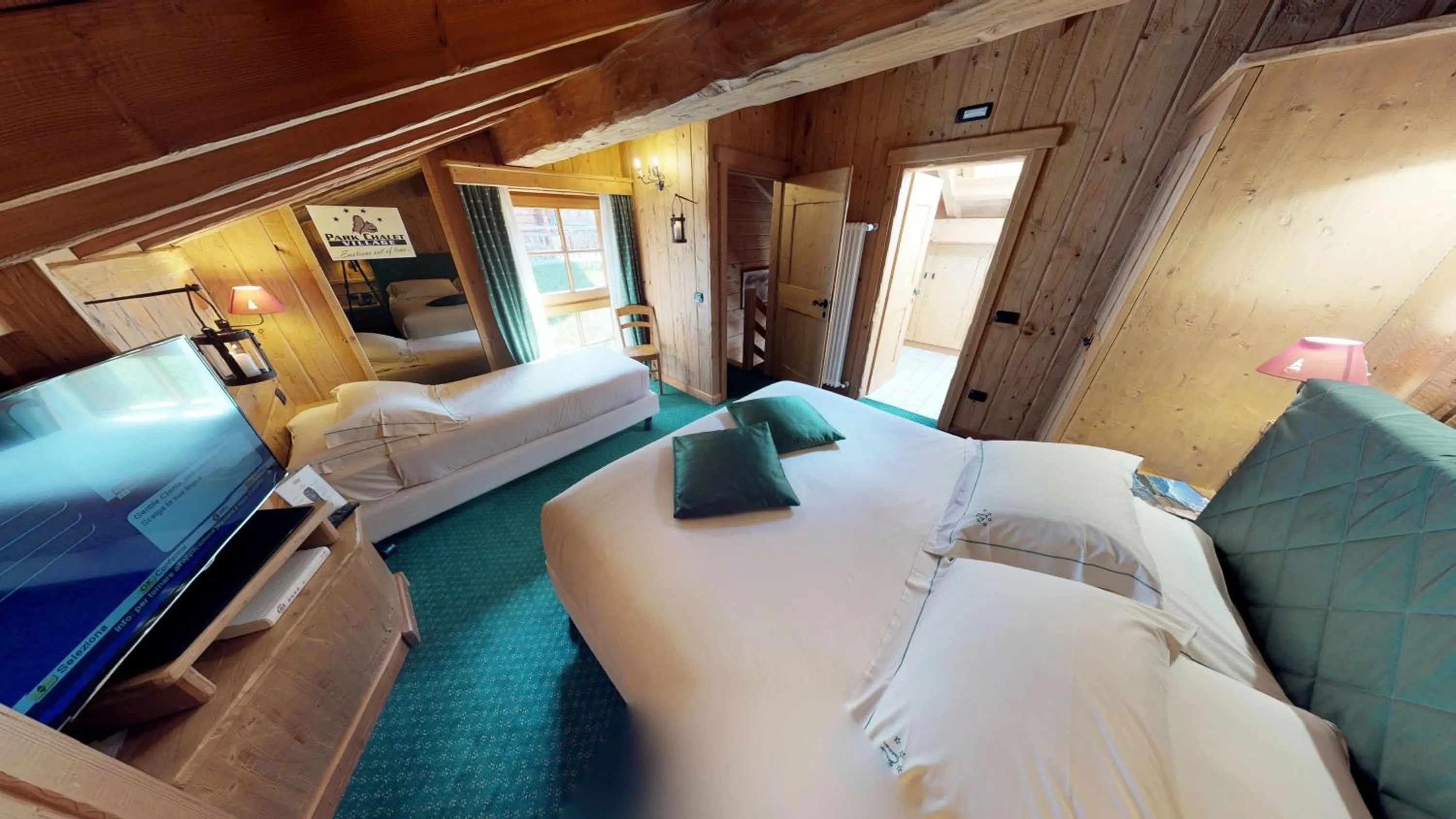 Bed in Park Chalet Village