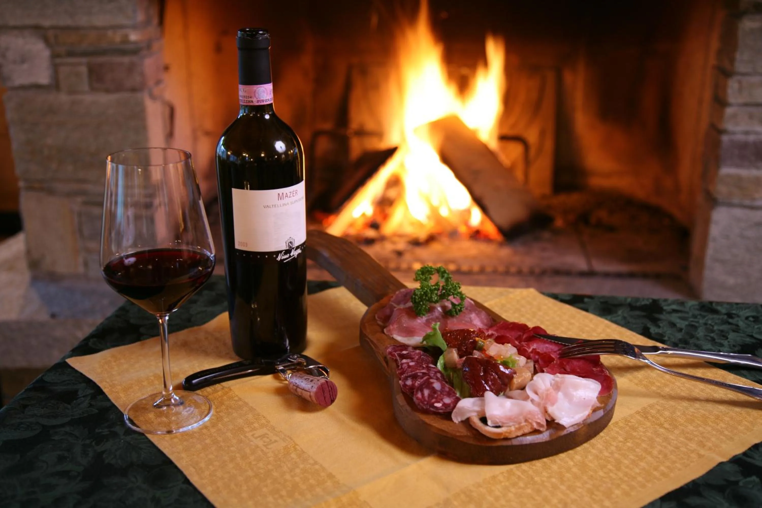 Food and drinks in Park Chalet Village