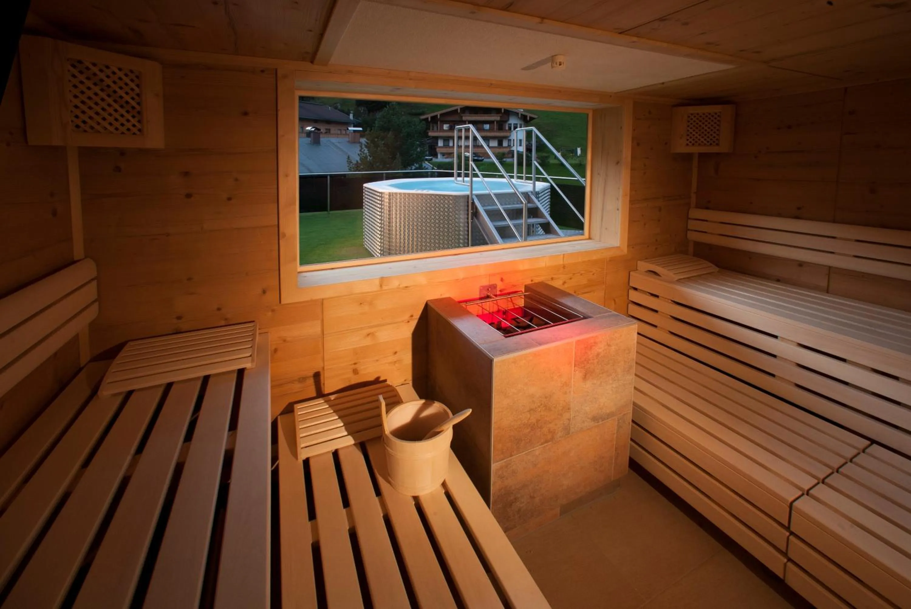 Sauna in Alpenhof