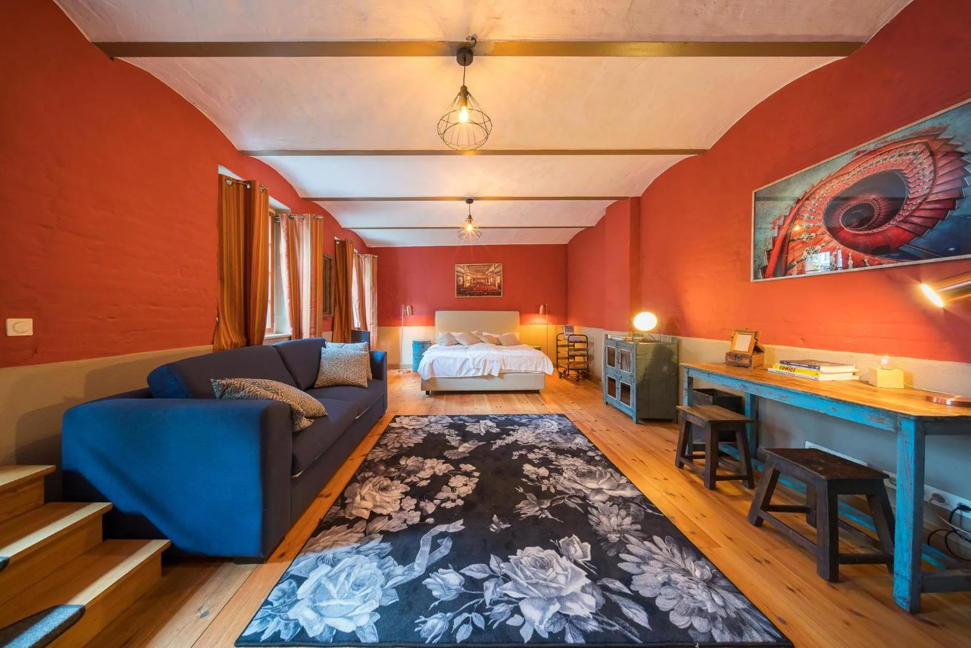 Bed in Design Apartments - "Im Holländerhaus"