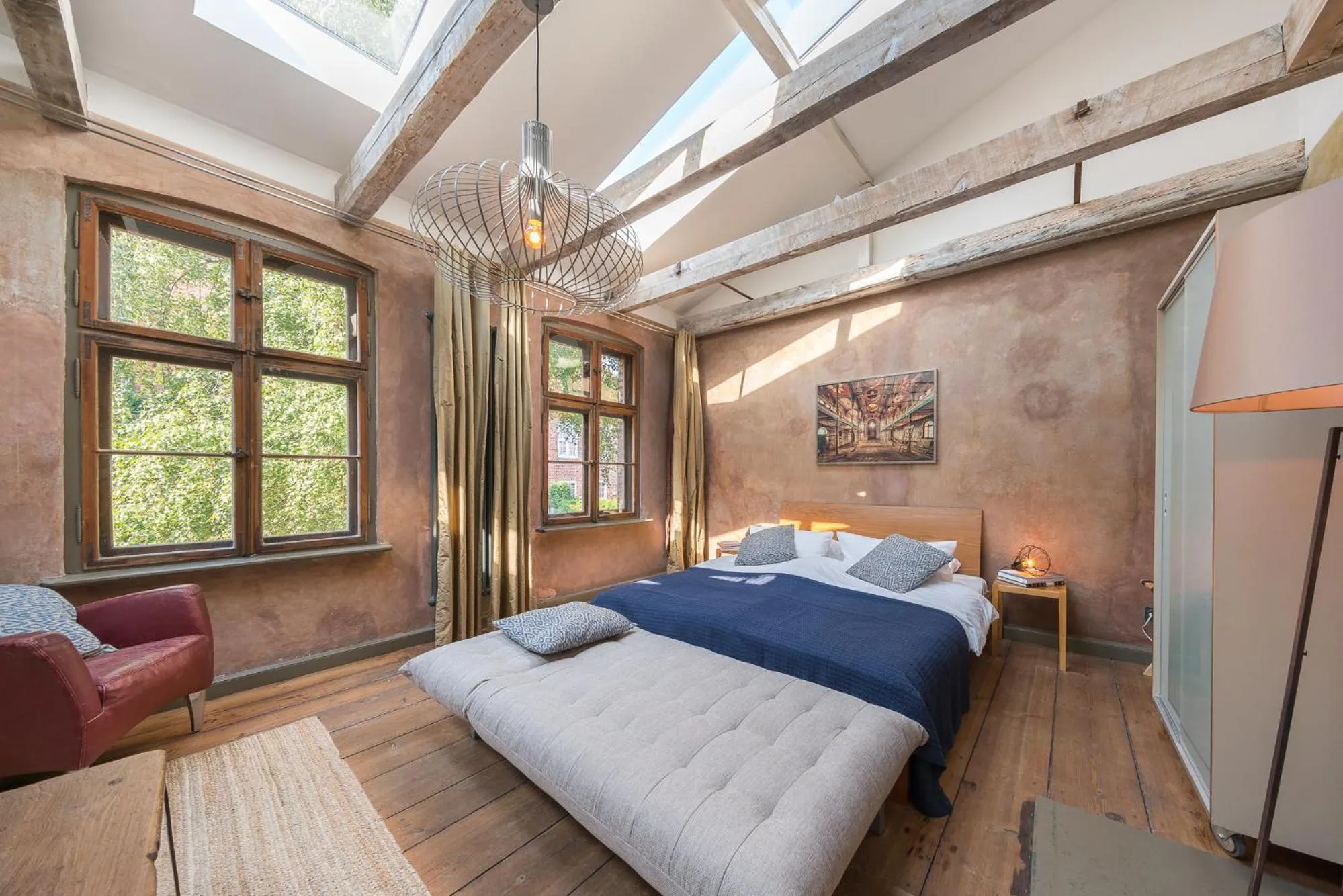 Bed in Design Apartments - "Im Holländerhaus"