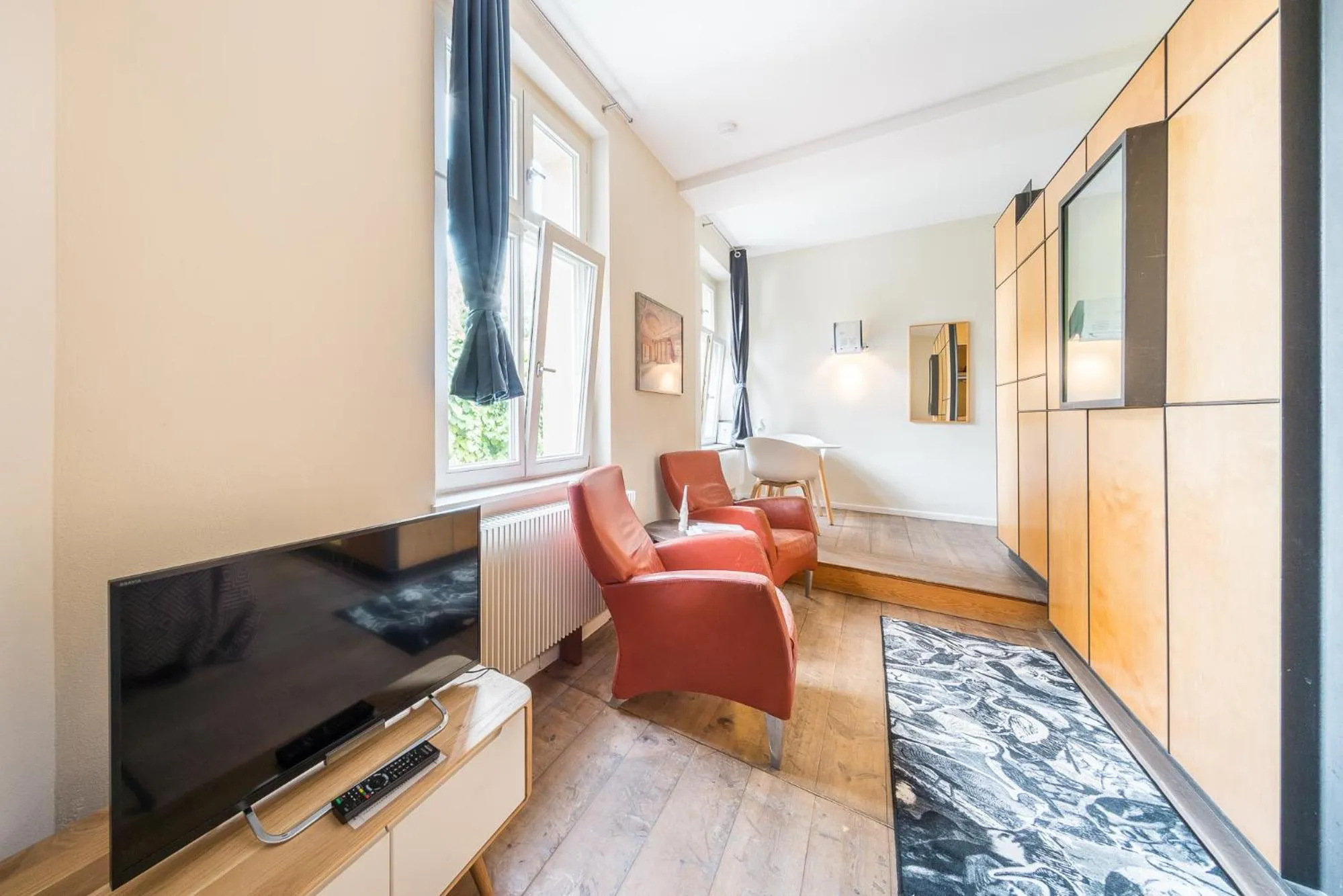 Living room in Design Apartments - "Im Holländerhaus"