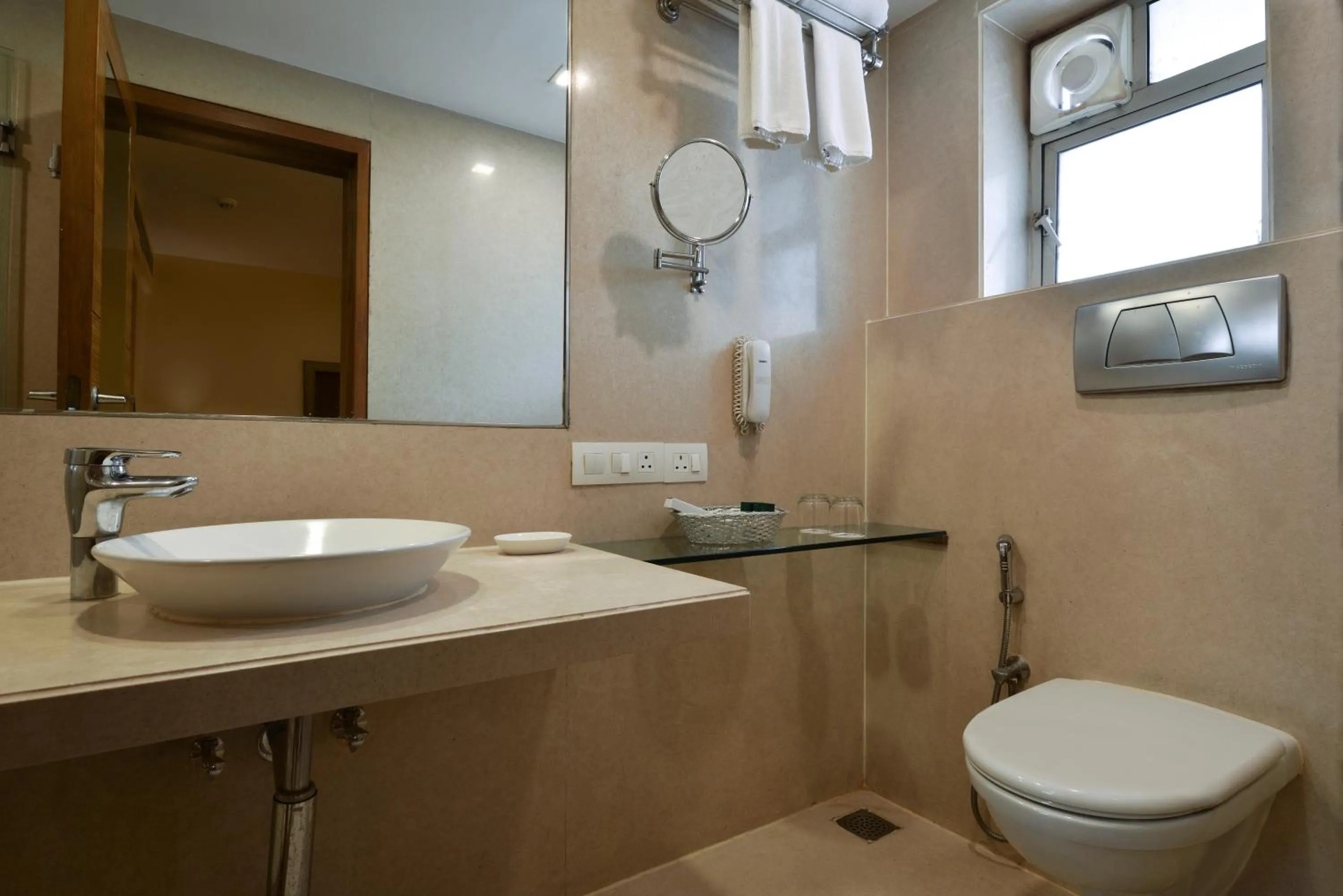 Bathroom in Hotel Heritage formerly known as Comfort Inn Heritage