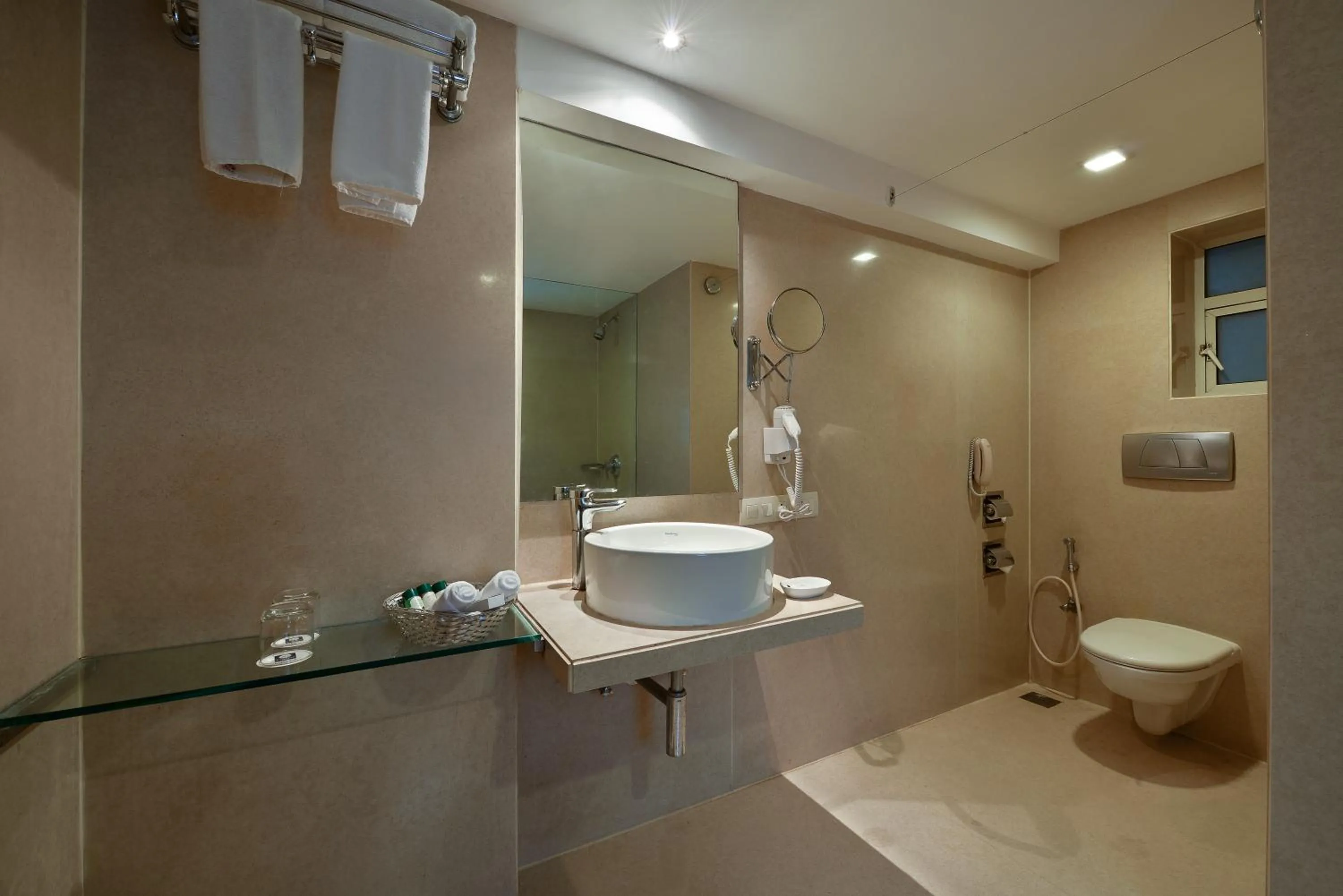 Bathroom in Hotel Heritage formerly known as Comfort Inn Heritage