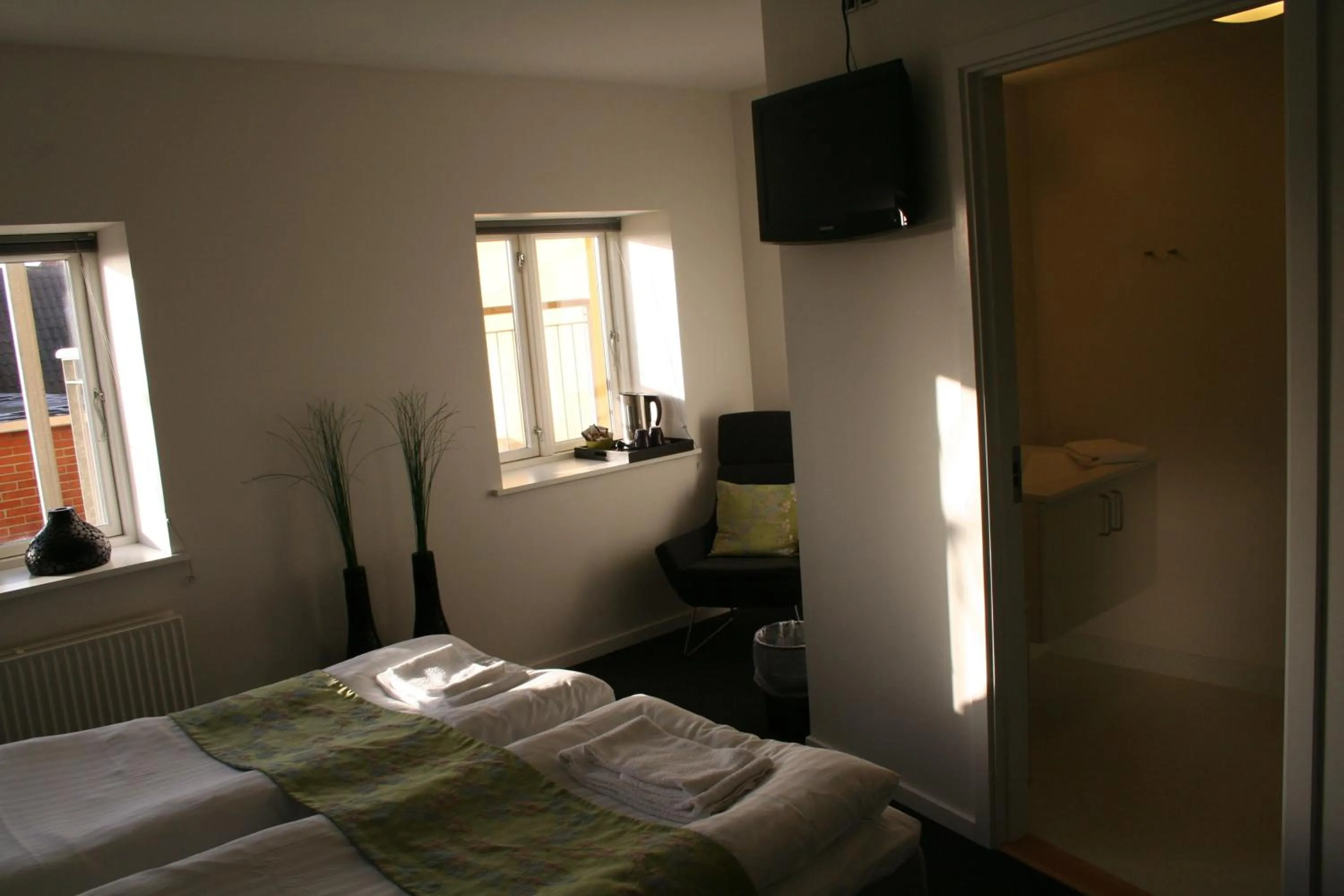 Bed in Seaside Hotel Thyborøn