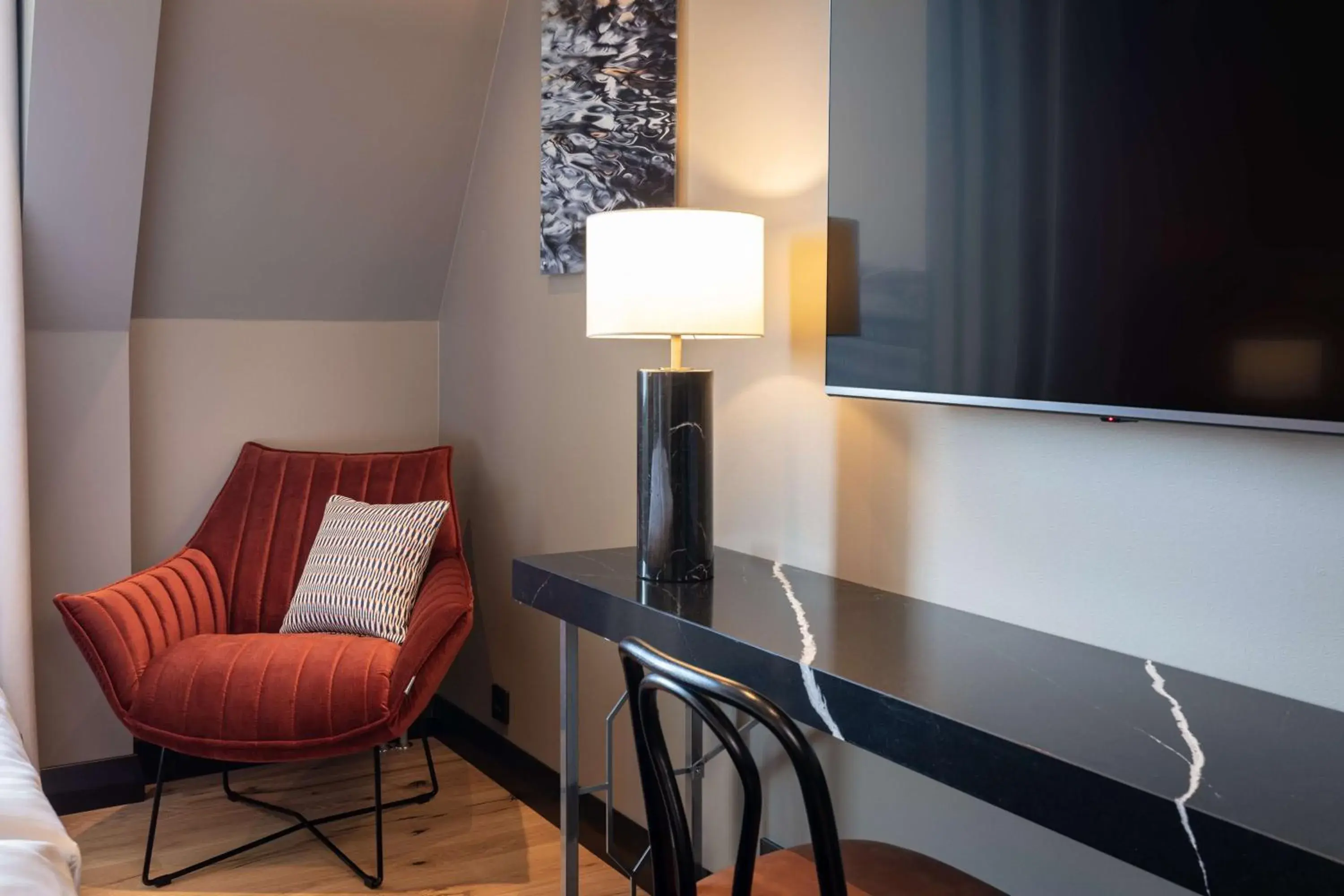 Bedroom in Scandic Hamburger Börs Bedroom in Scandic Hamburger Börs