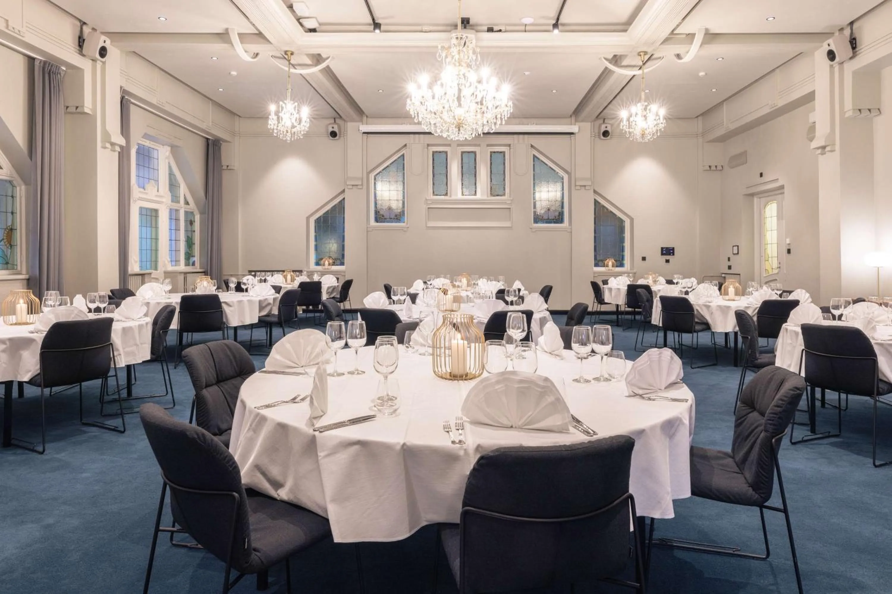 Dining area in Scandic Hamburger Börs