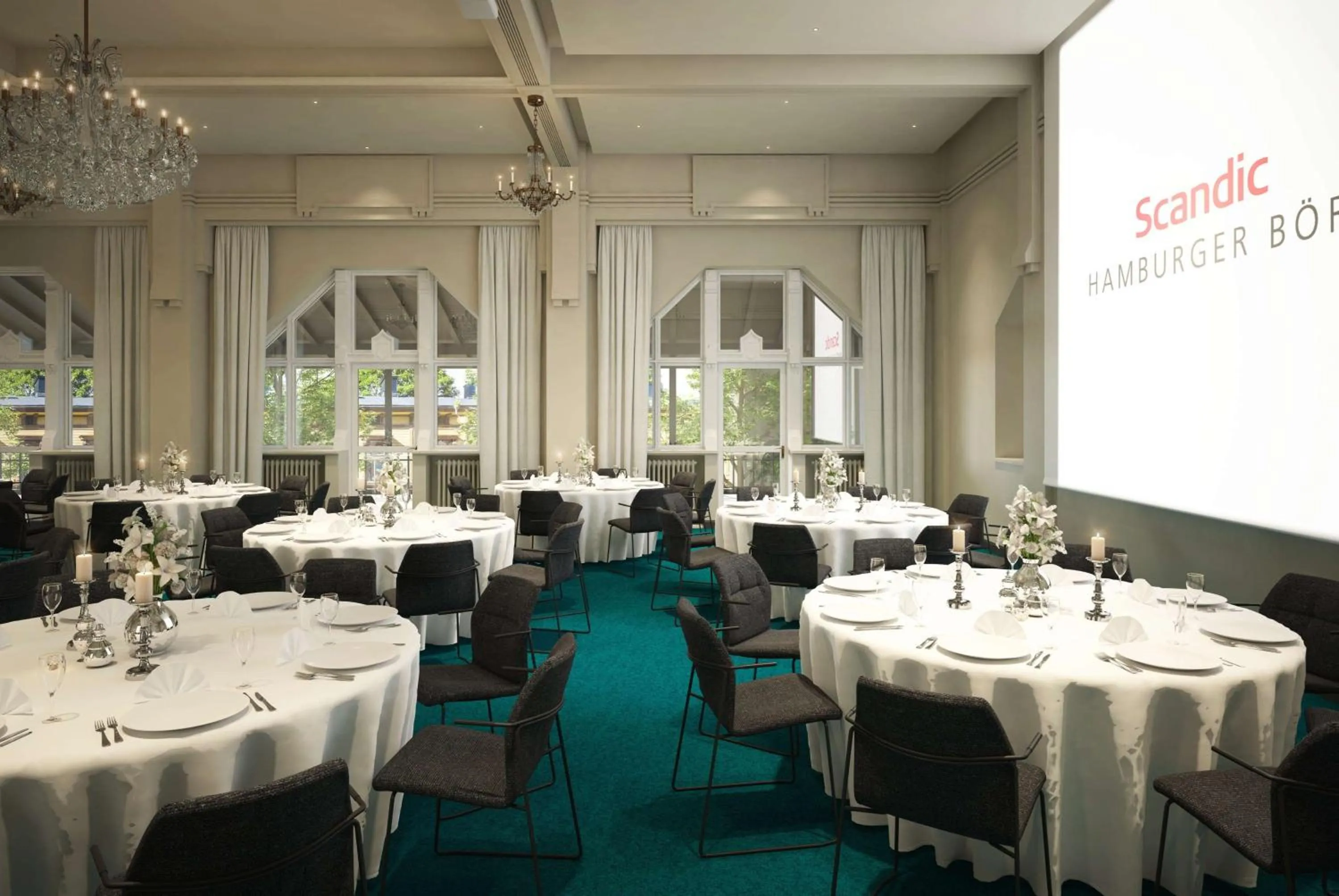 On site in Scandic Hamburger Börs