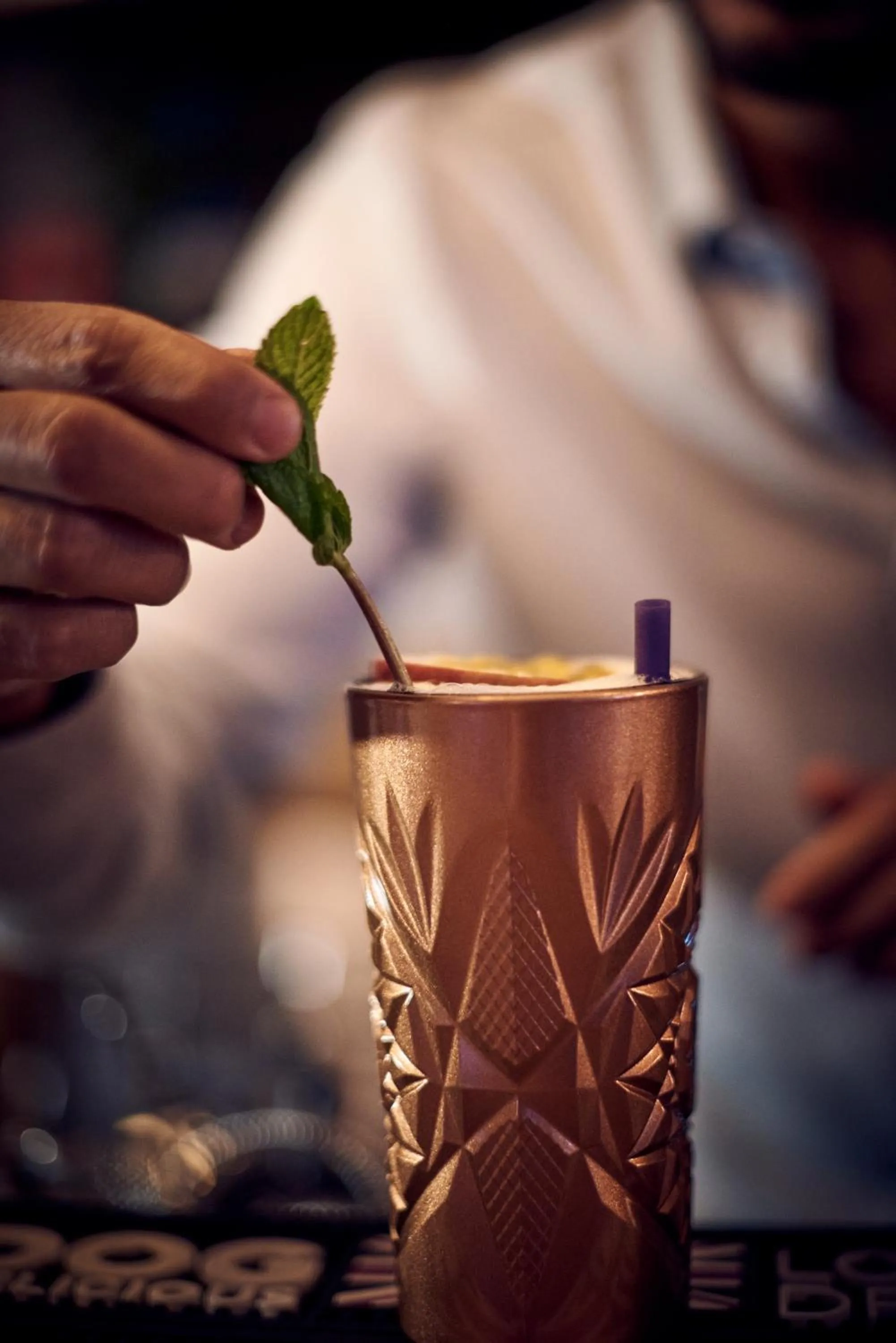 Food and drinks in Hôtel de l'Ange